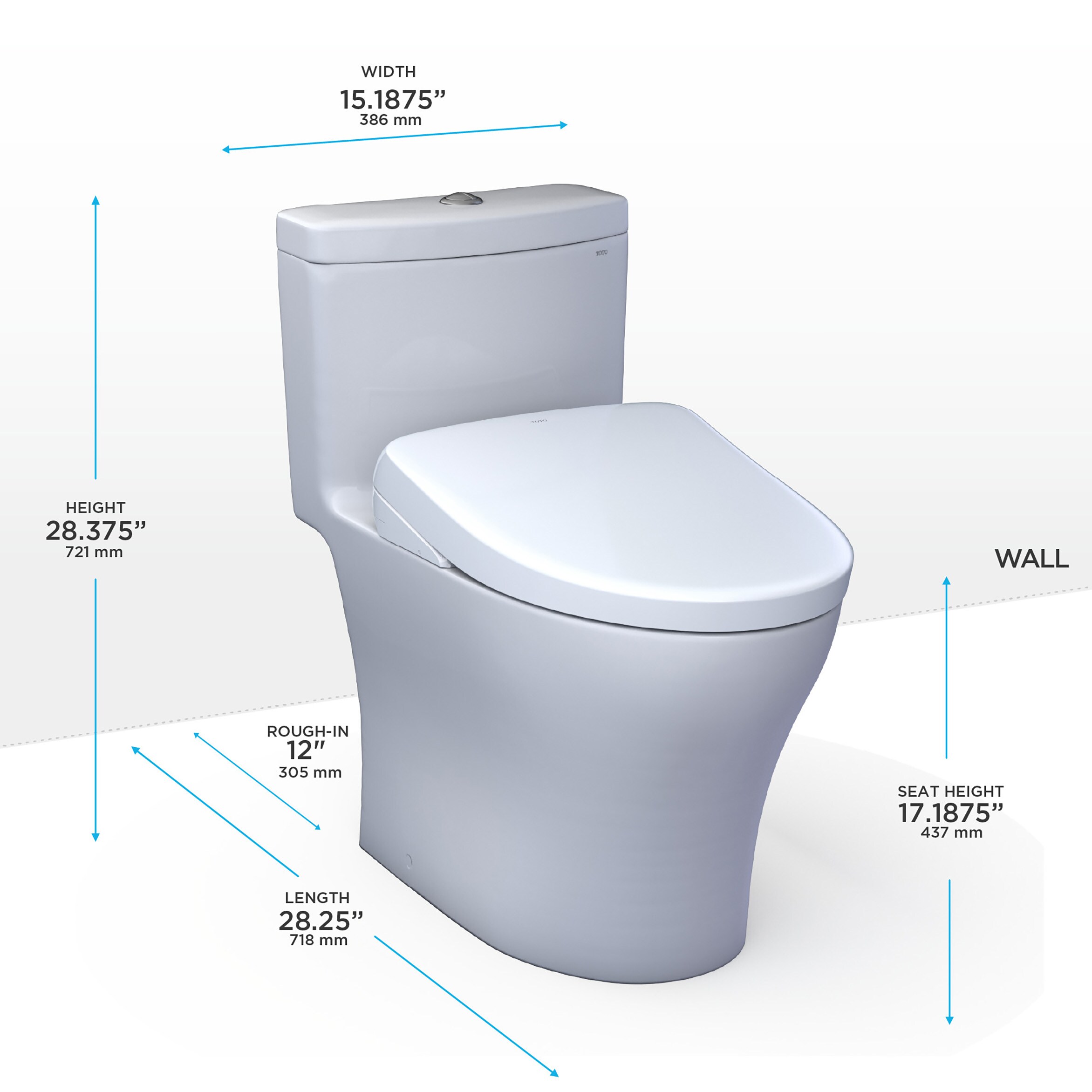 TOTO MW6464736CEMFGN-01 bidets - View #3