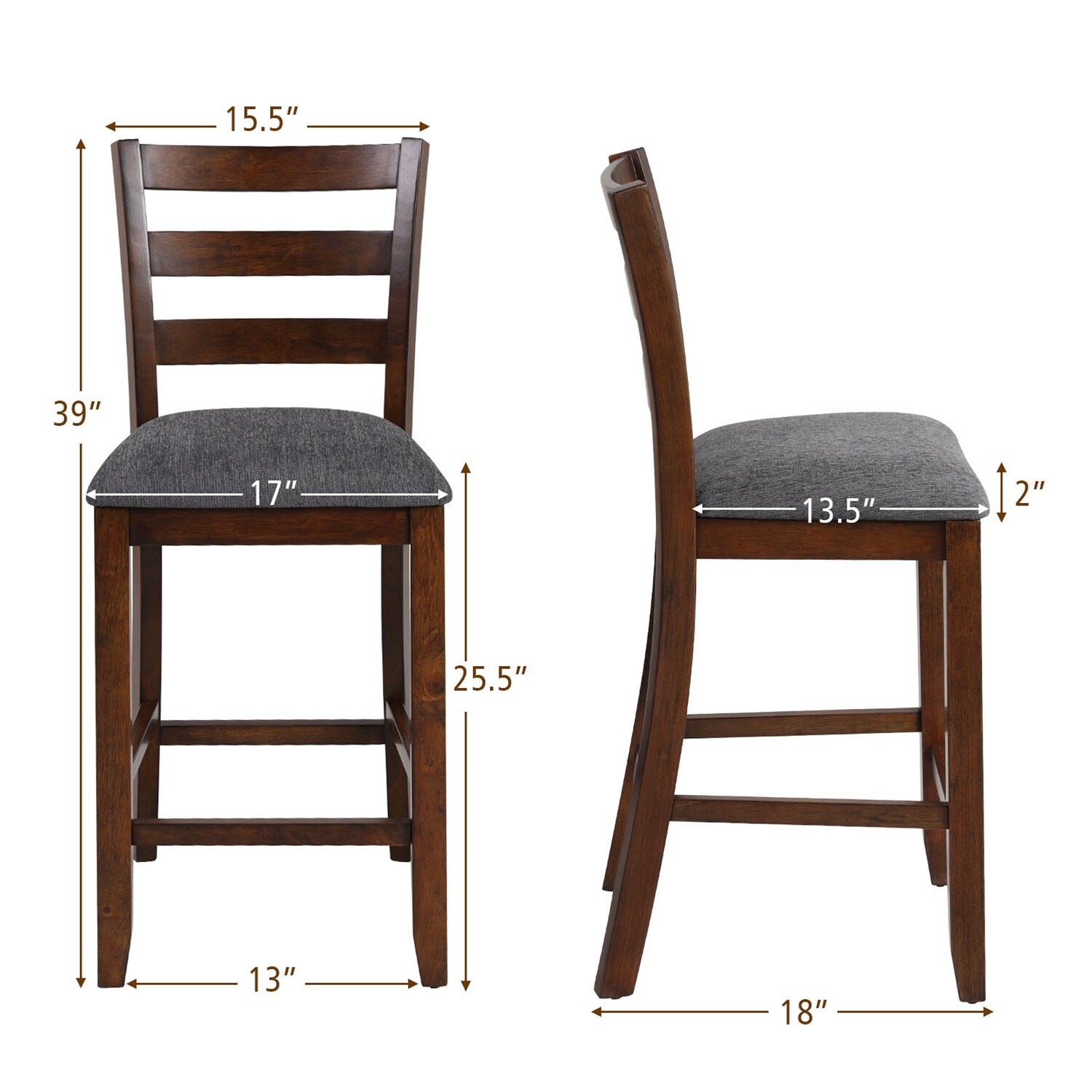 Costway CSHY000285 stools - View #4