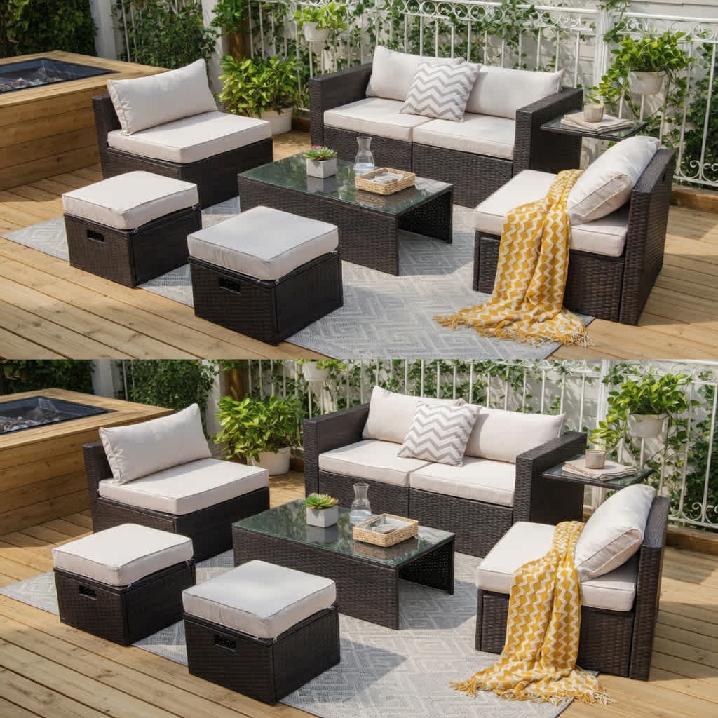 VERYKE 6165598115278 Patio-Conversation-Sets - View #5