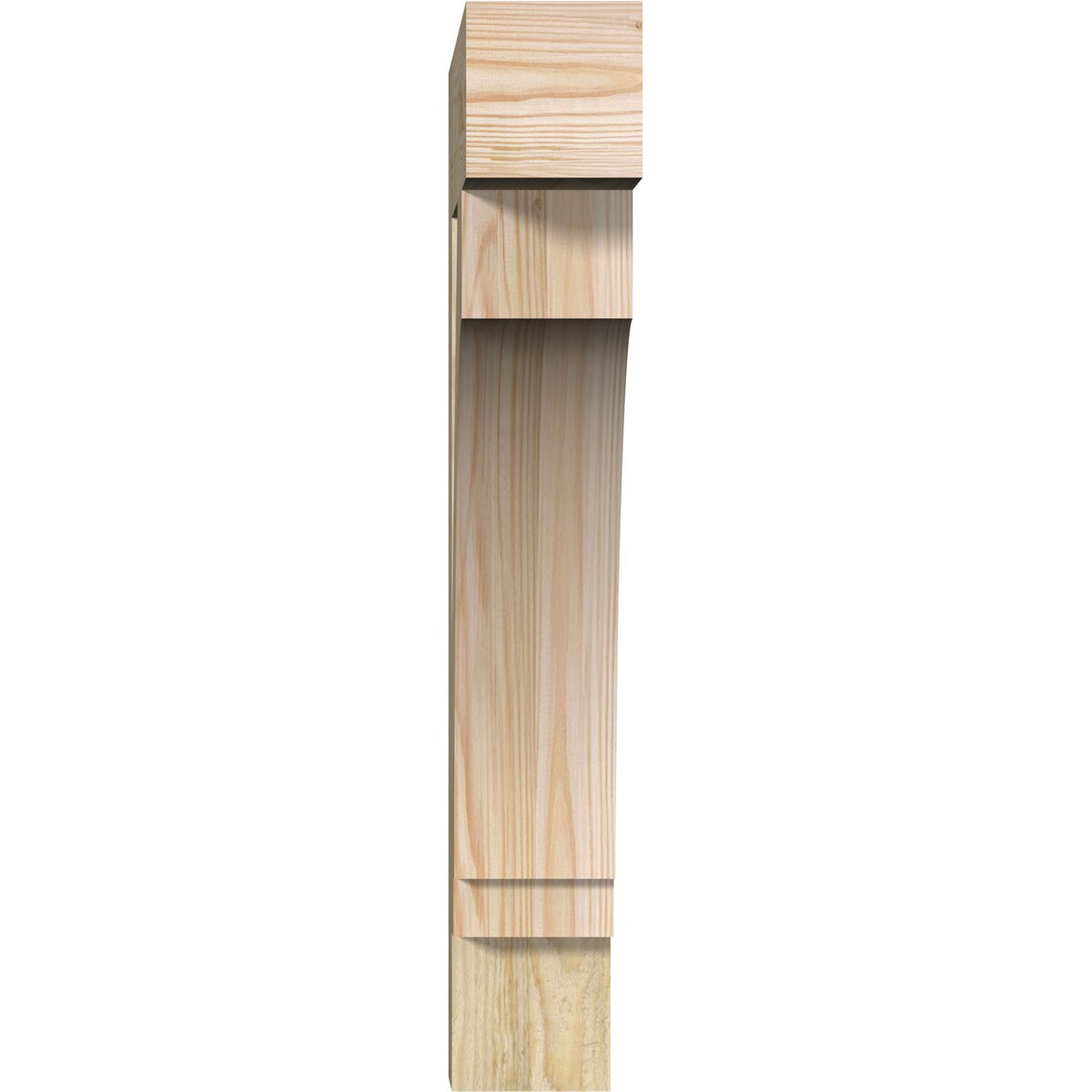 Ekena Millwork BKT04X18X26IMP05RDF Exterior-Brackets-Braces - View #2