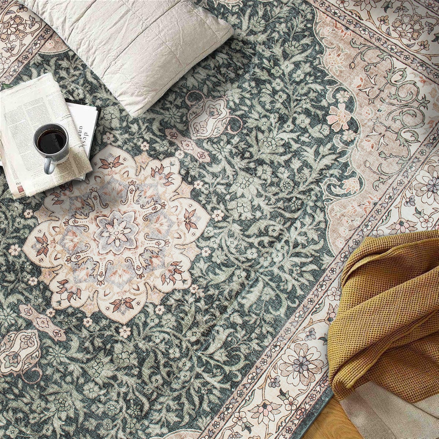 World Rug Gallery WR84GREEN2X10 rugs - View #8