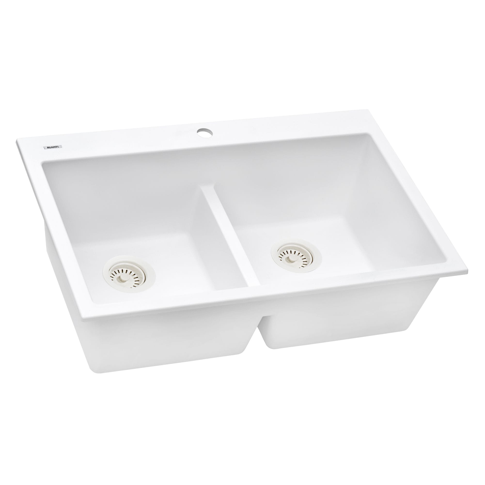 Ruvati RVG1385WH Kitchen-Sinks - View #5