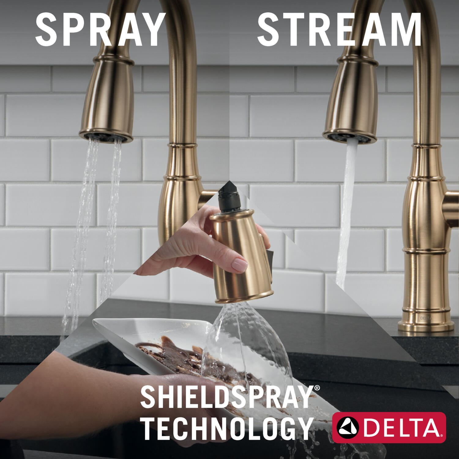 Delta 19957Z-CZSD-DST Kitchen-Faucets - View #7