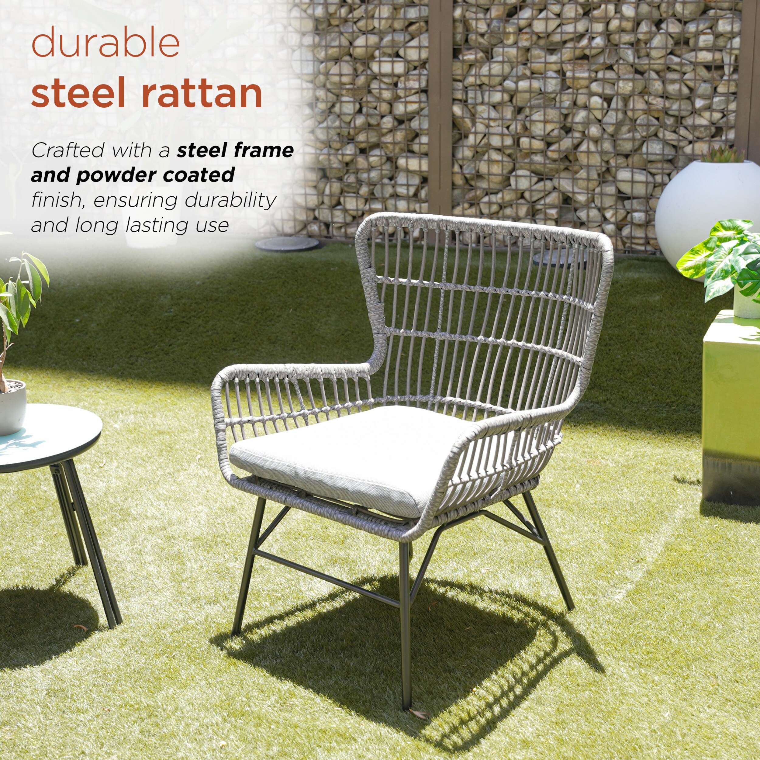 Alpine Corporation MKM108A Patio-Conversation-Sets - View #9