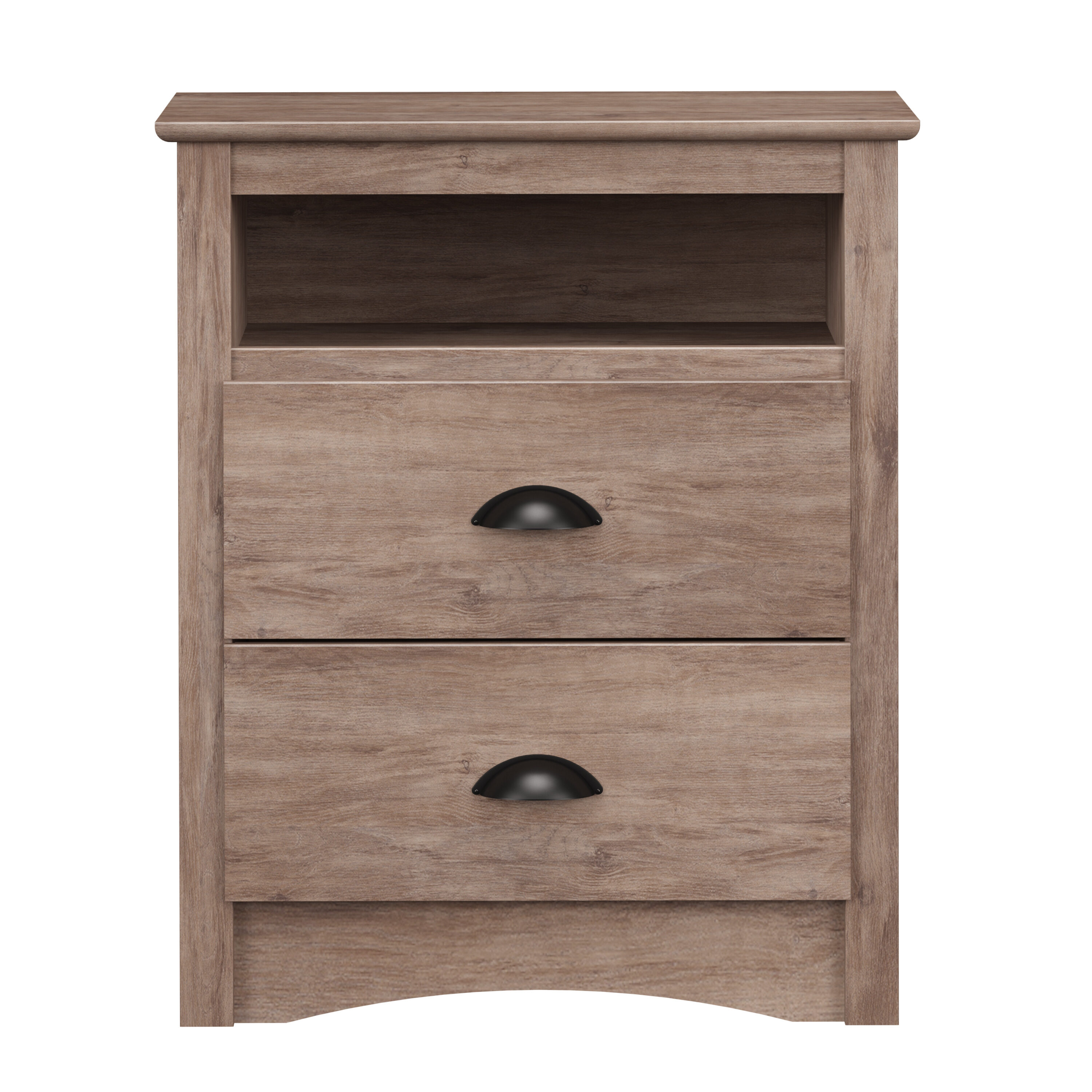 Prepac Salt Spring Drifted Gray Nightstand In The Nightstands ...