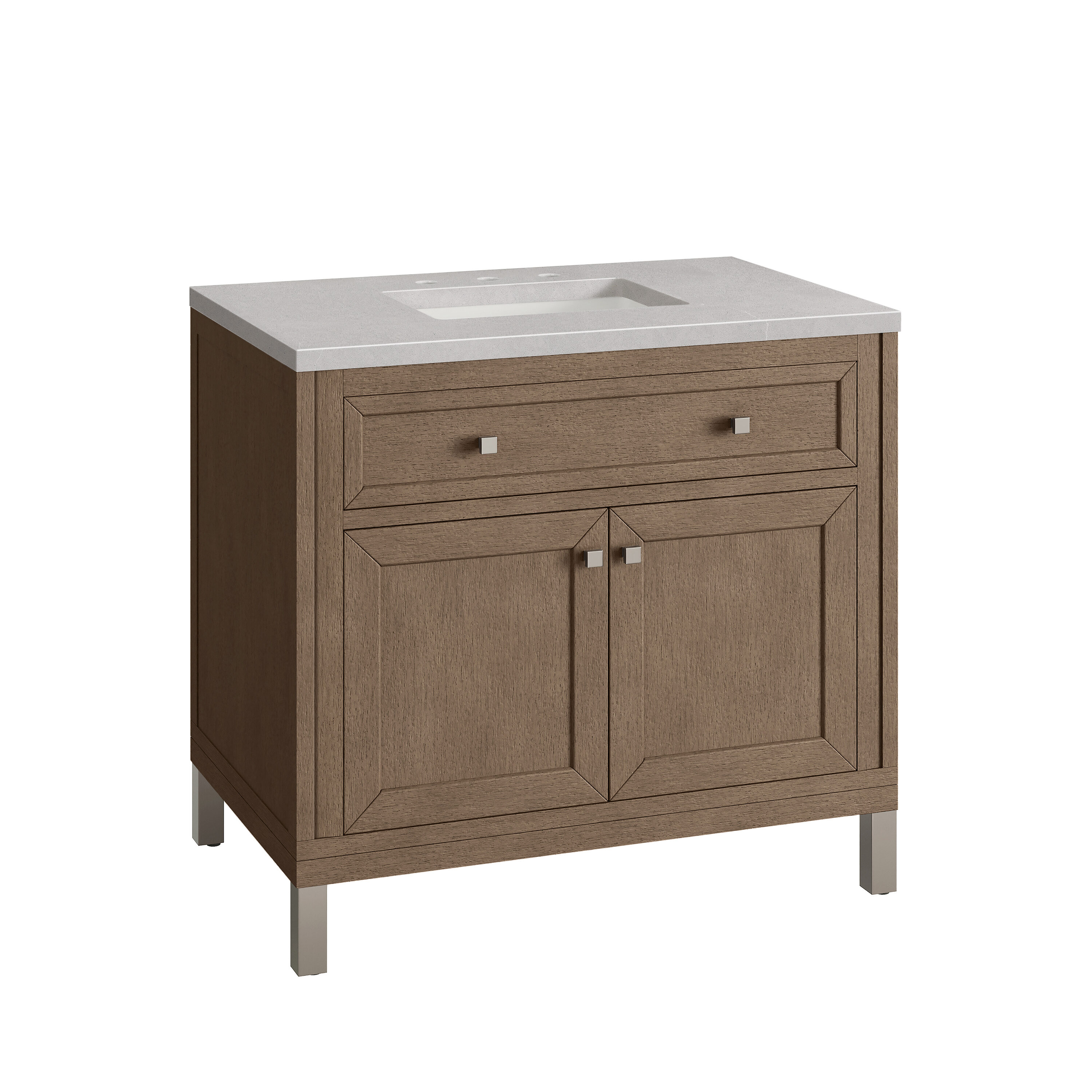 James Martin Vanities 305-V36-WWW-3ESR Bath-Vanity-Combo - View #11