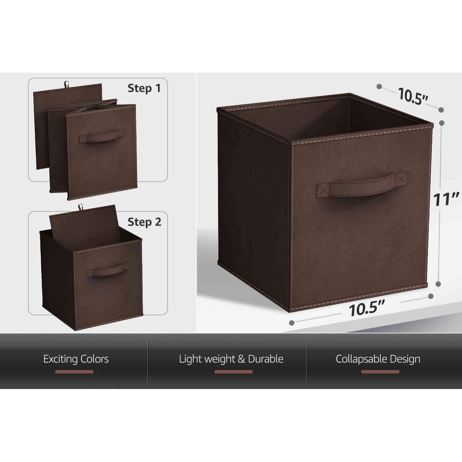SORBUS STRG-BIN-CHO-8PK Bins-Baskets - View #5