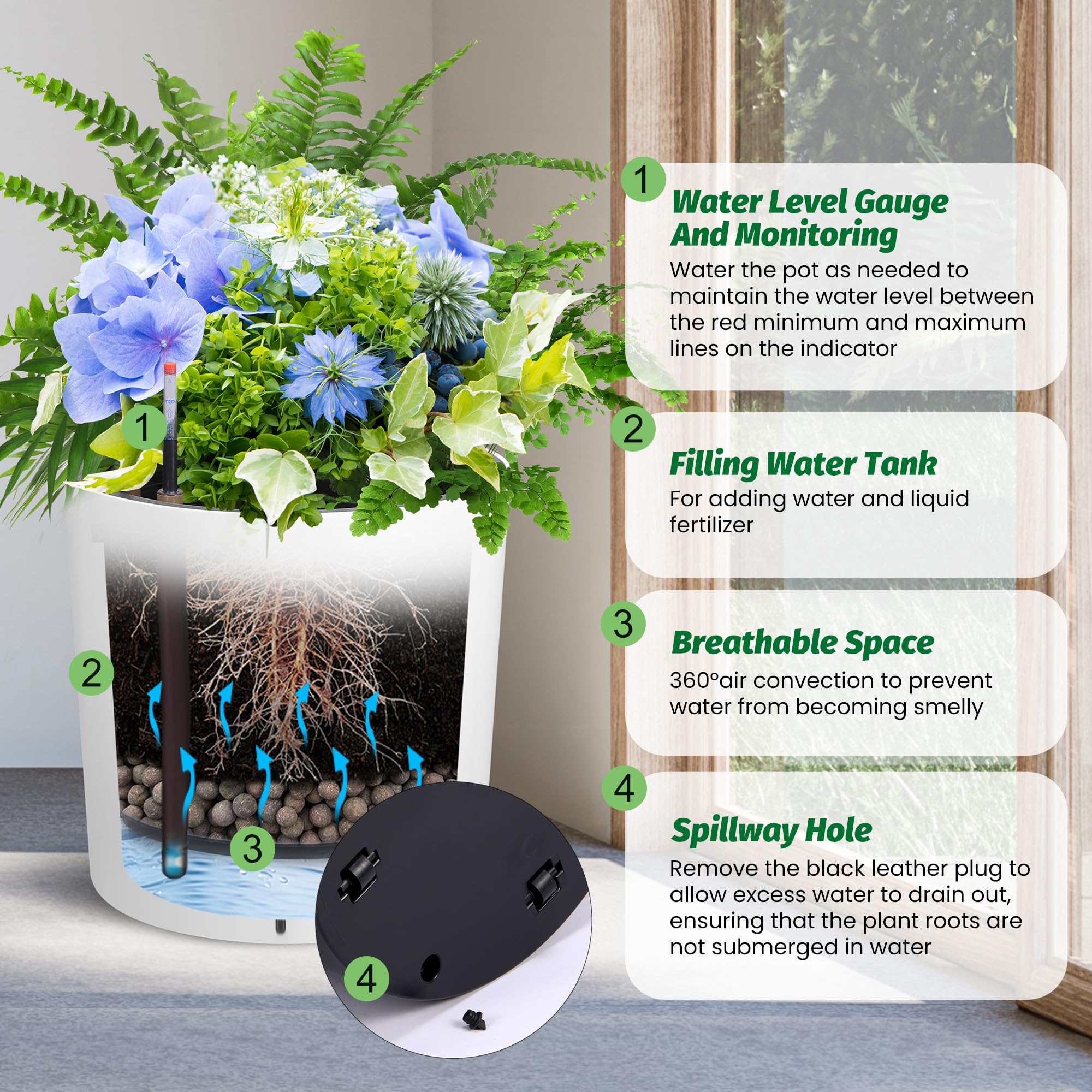 Garvee LHL-PHO-33L4ERVX Planter-Window-Box - View #4