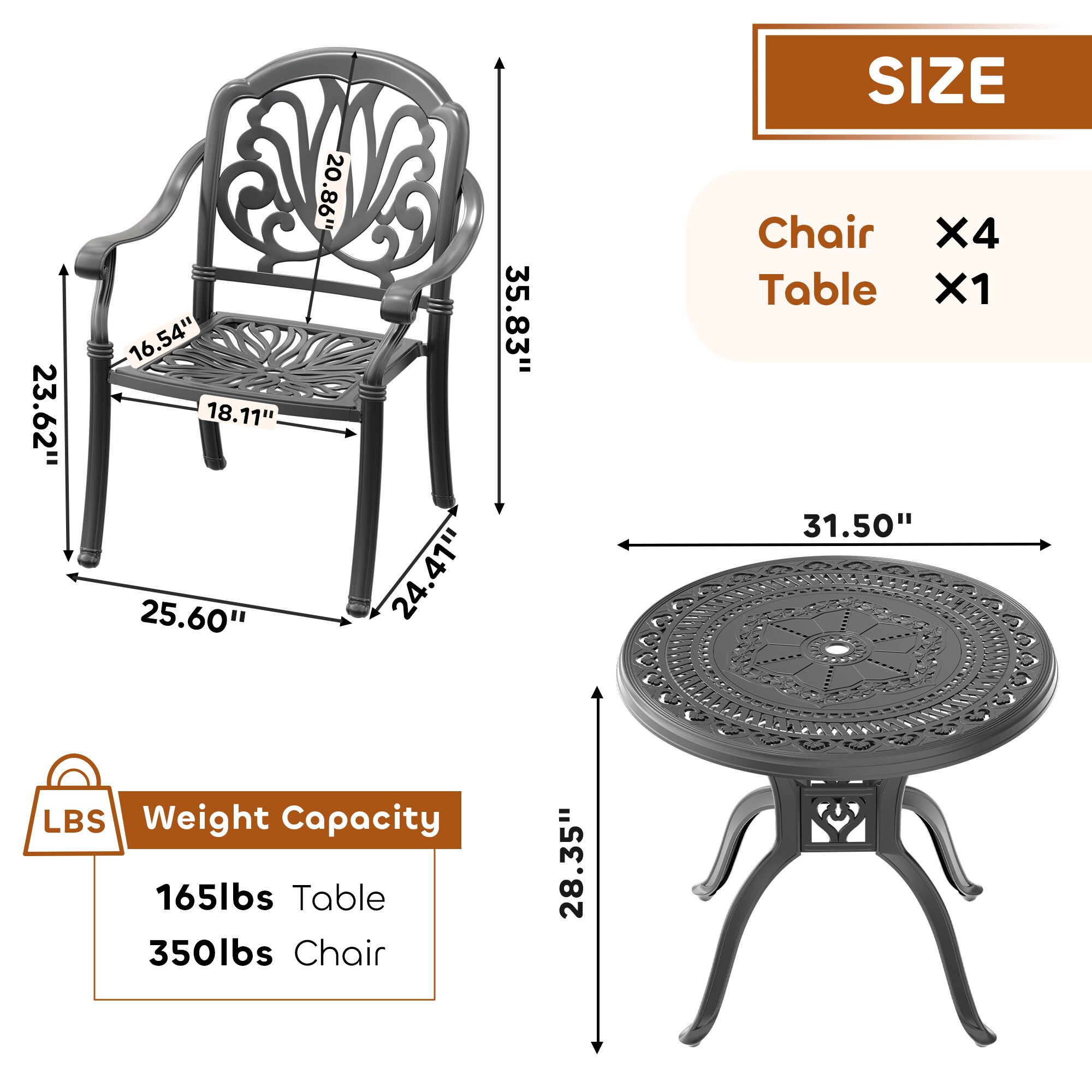 nicesure SLBK6002CZ4A1053RC Patio-Dining-Sets - View #10