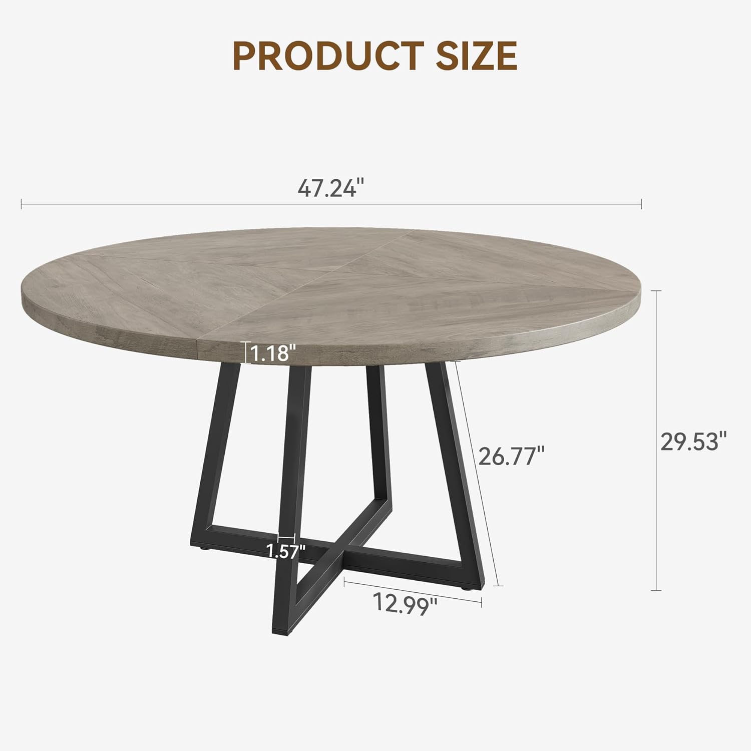 Qeetex LHF-CZ-H591739 Dining-Tables - View #2