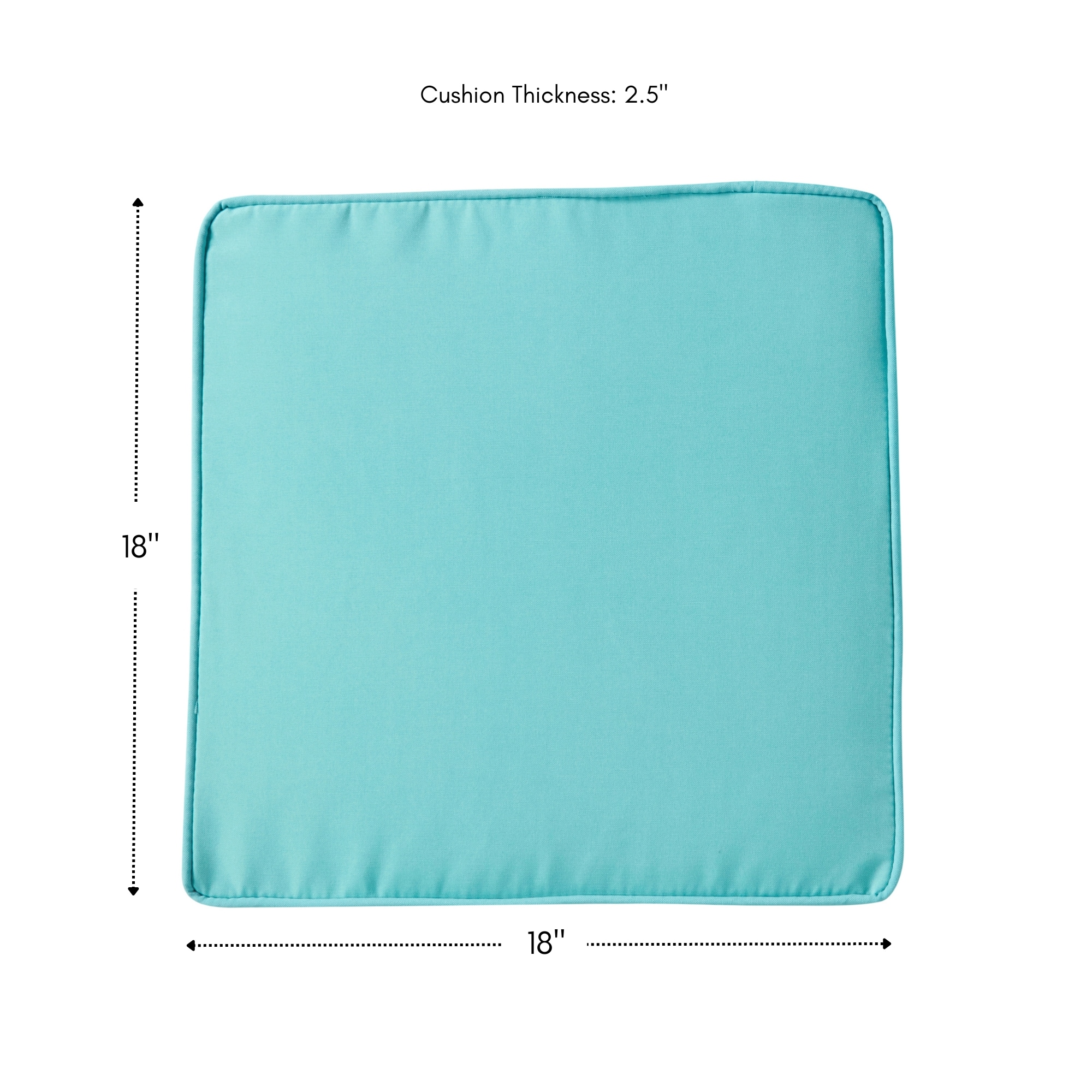 Greendale Home Fashions OP1100S2-TEAL Patio-Furniture-Cushions - View #7