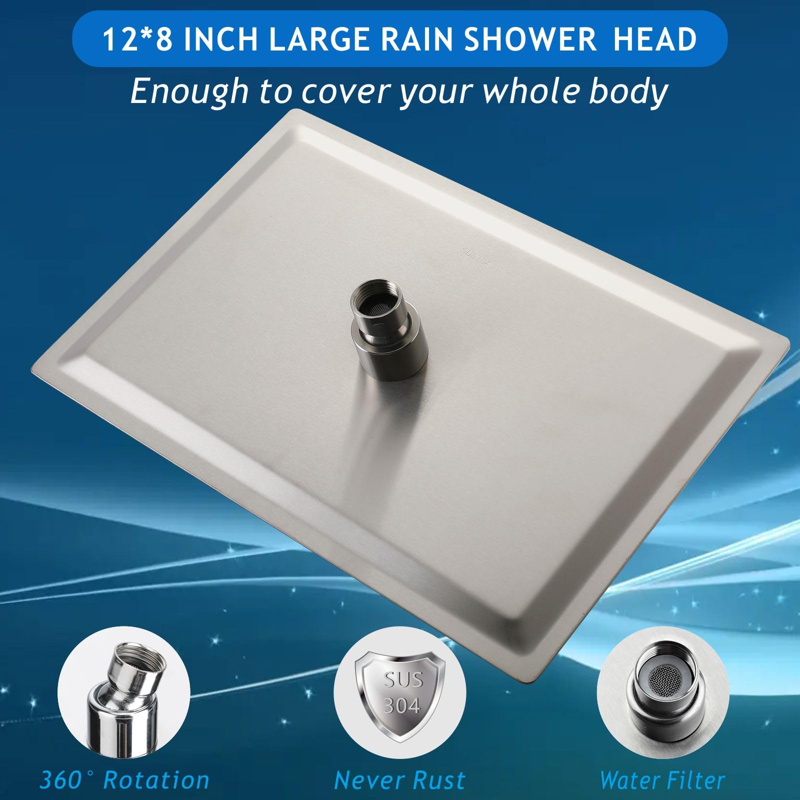 TNSO 5749848448784 Fixed-Showerhead - View #2