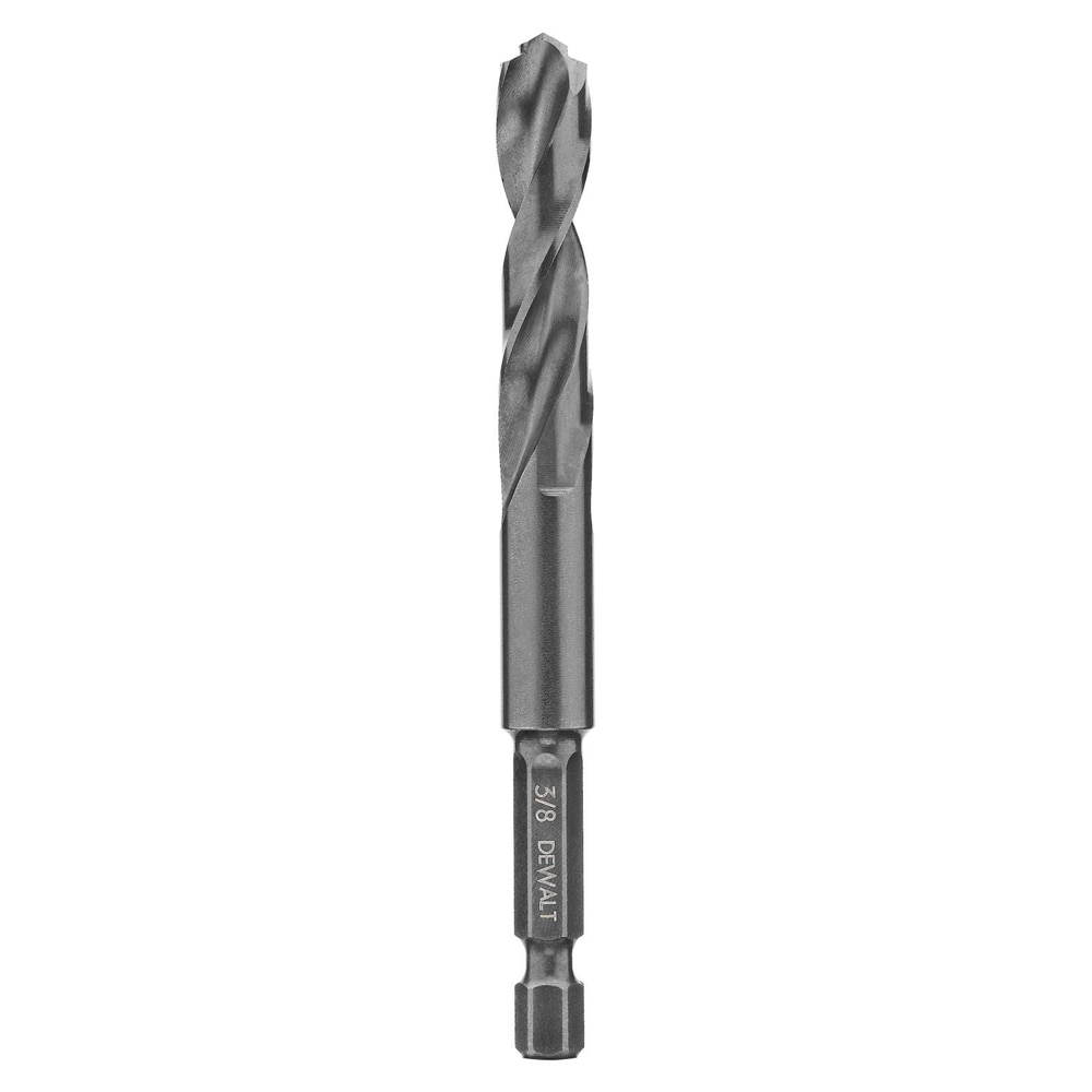 DEWALT DD5024  G 3/8-in x 4-in High-speed Steel Jobber Length Twist Drill Bit
