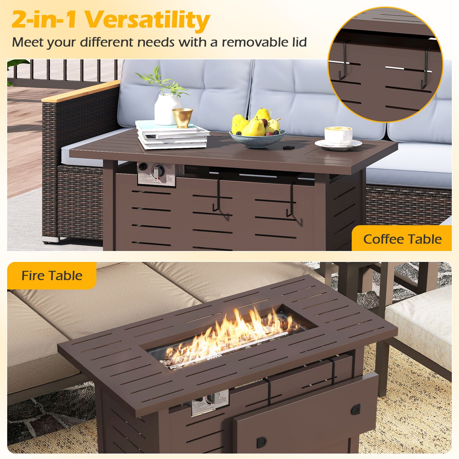 Slickblue D-CO-FC-SU24521PN Outdoor-Gas-Firepits - View #5