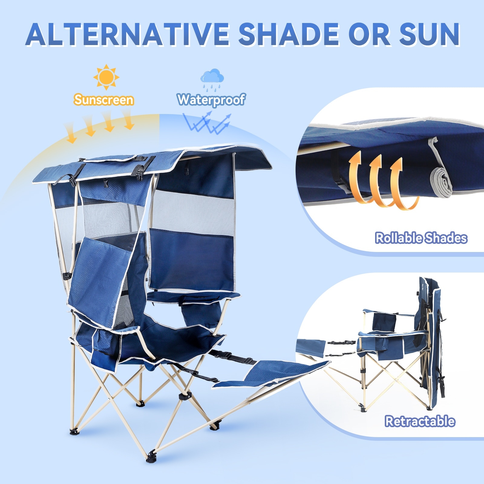  LOE-SUNCANOFOTCH-1PK Beach-Camping-Chairs - View #2