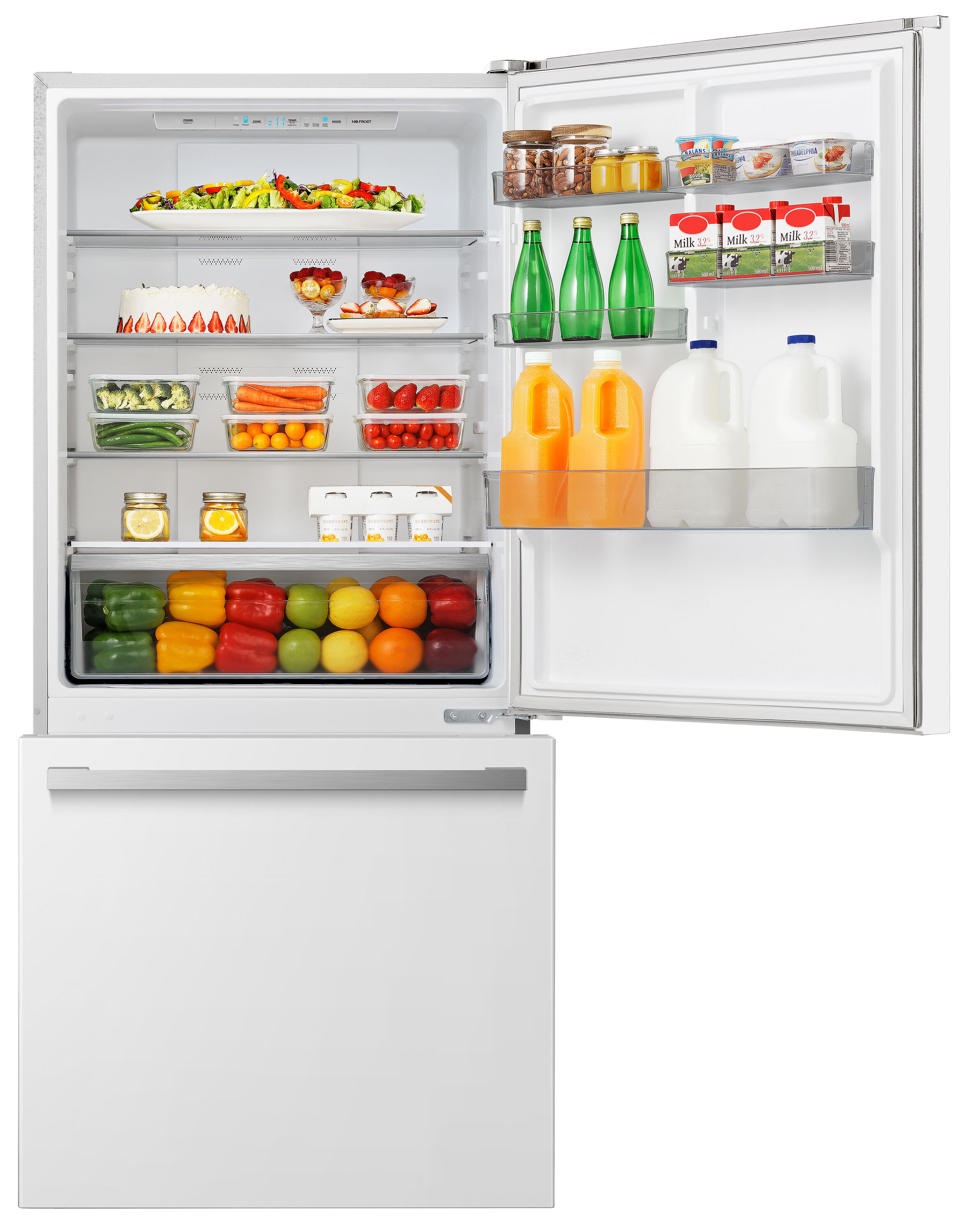 Hisense HRB171N6AWE Bottom-Freezer-Refrigerators - View #3