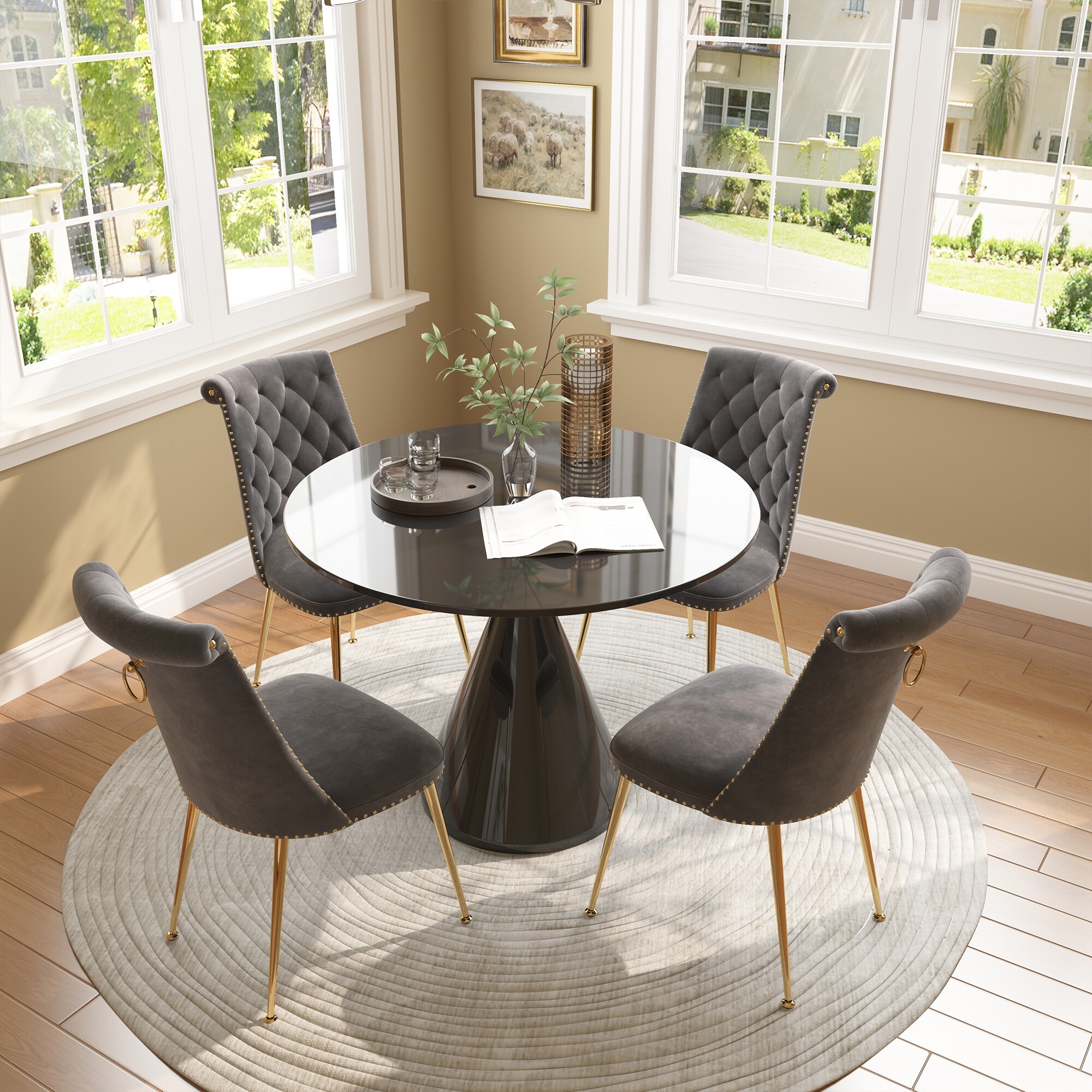 Clihome CL-RBT2-BBK703GY Dining-Sets - View #4