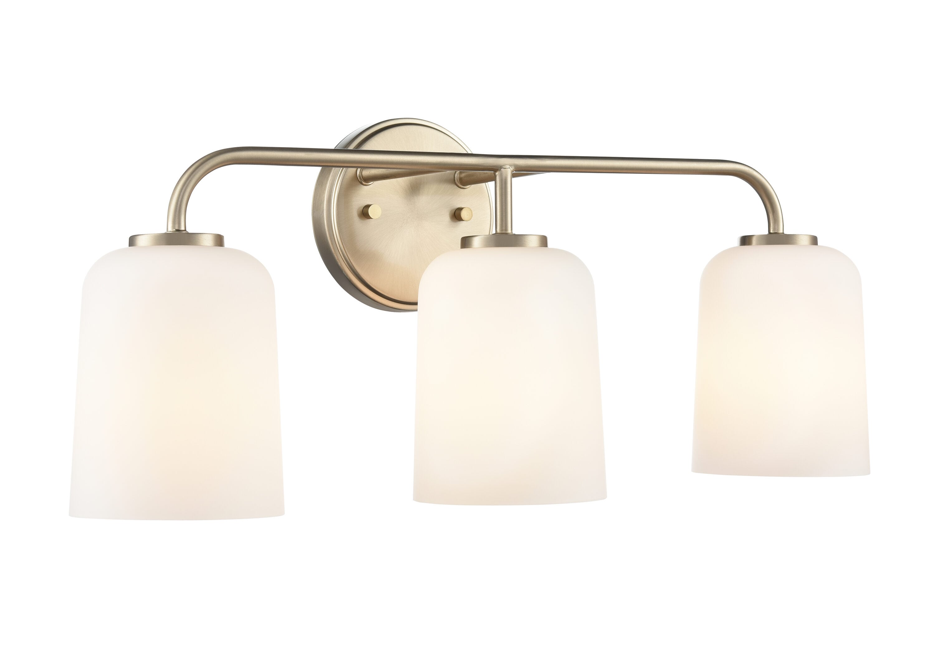 Millennium Lighting Laphia 22-in 3 Light Brushed Gold Modern/contemporary Bathroom Vanity light