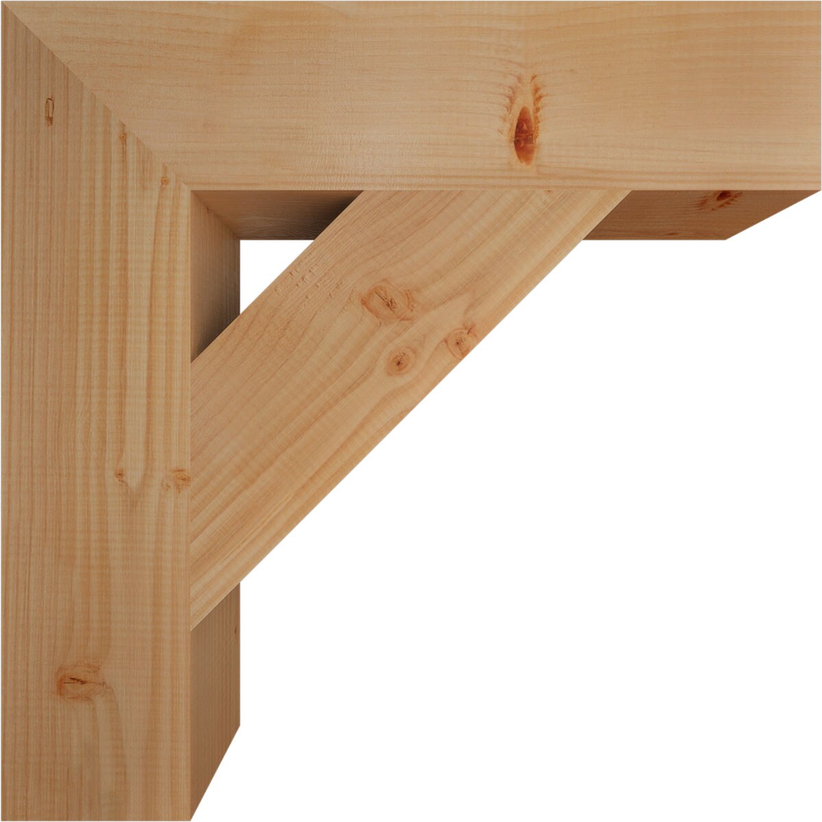 Ekena Millwork BKT06X26X26TRA05SDF Exterior-Brackets-Braces - View #3