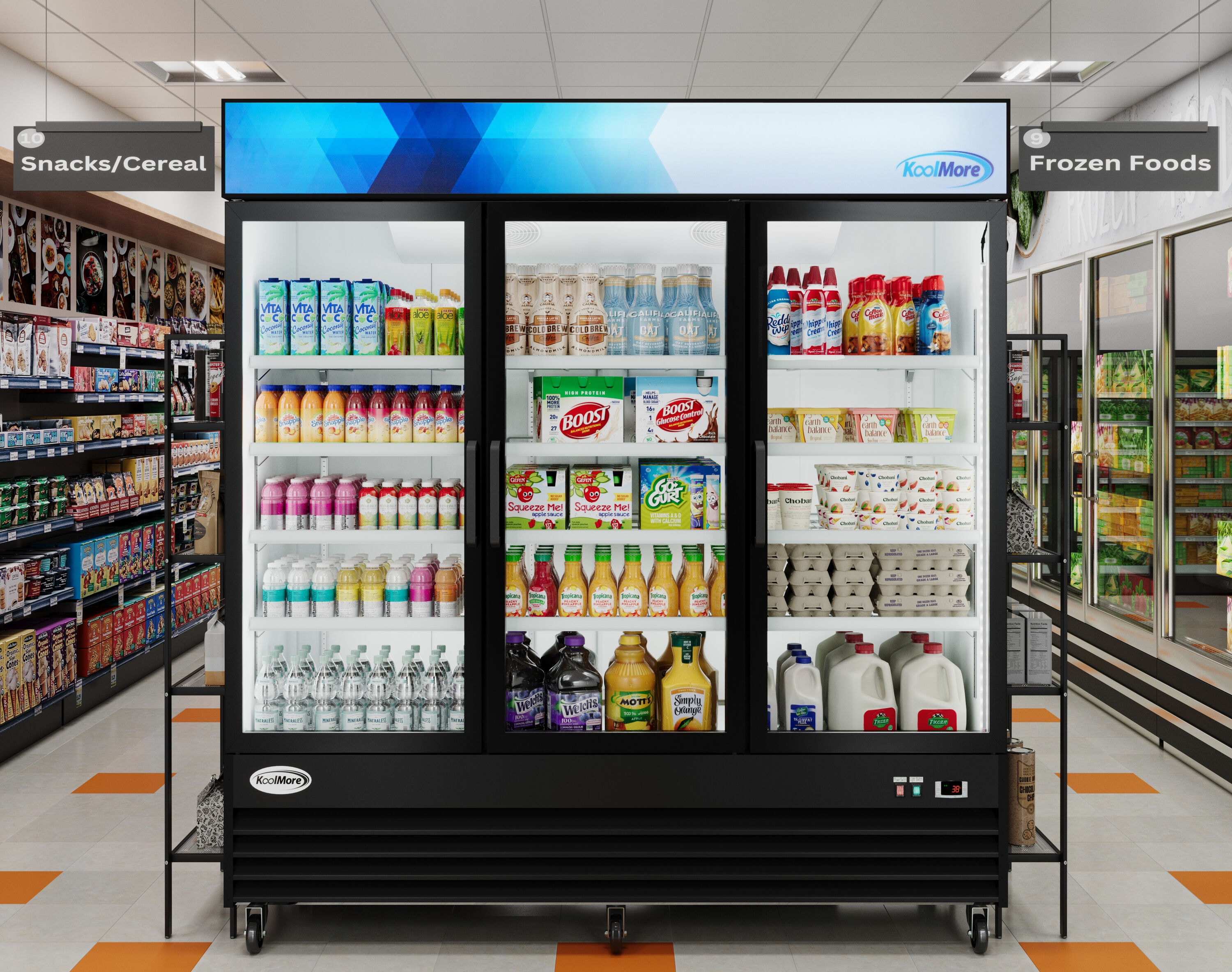 KoolMore M78-3G Commercial-Refrigerators - View #2
