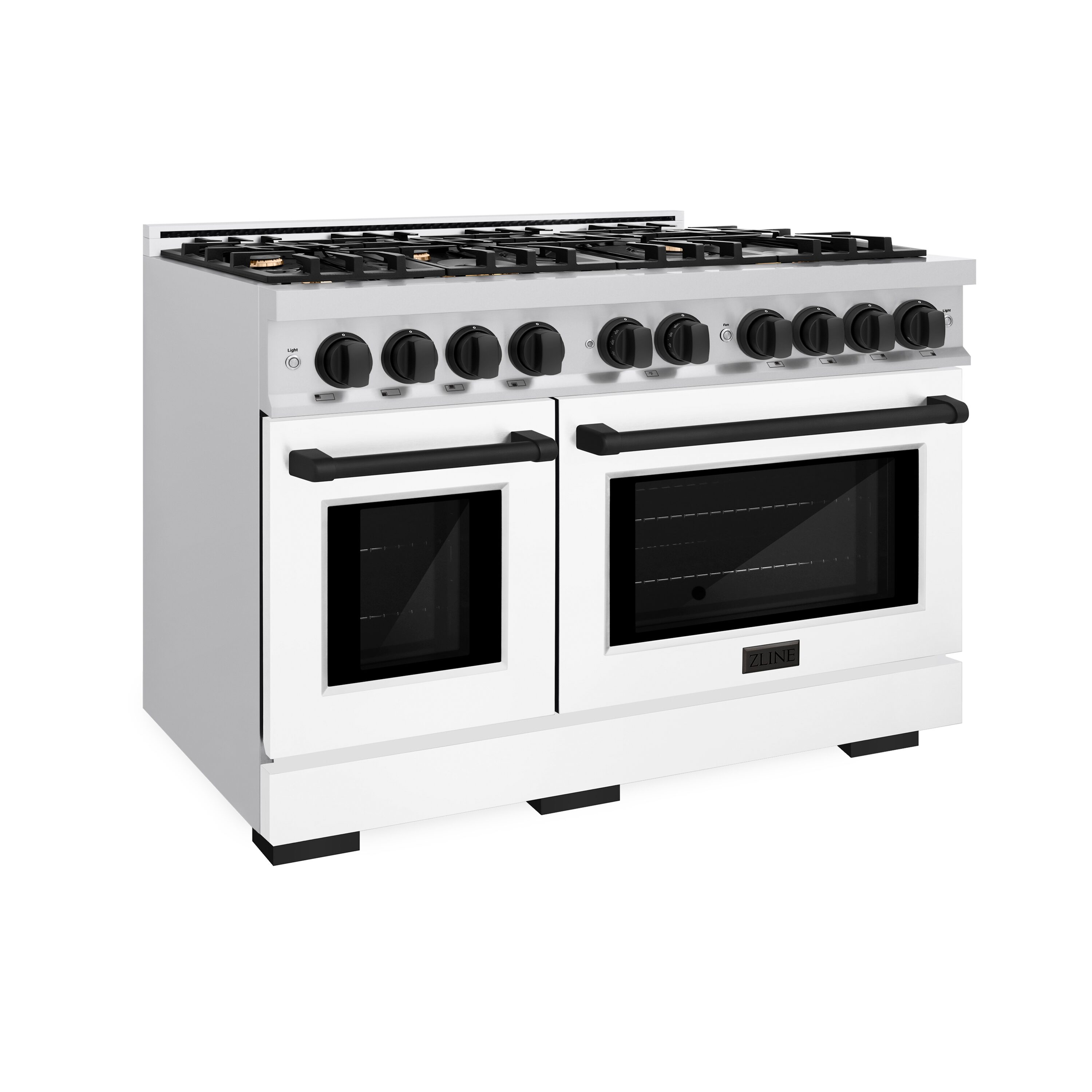 ZLINE KITCHEN & BATH HGRZ-WM-48-MB Double-Oven-Gas-Ranges - View #2