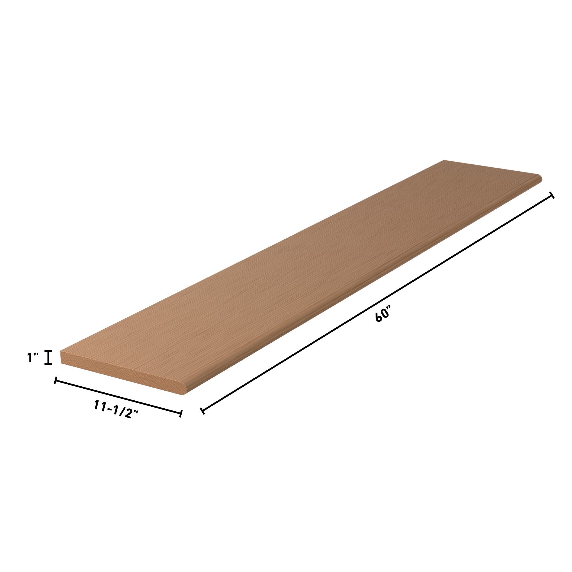 L.J. Smith Stair Systems 807011X60-AL Stair-Treads - View #2