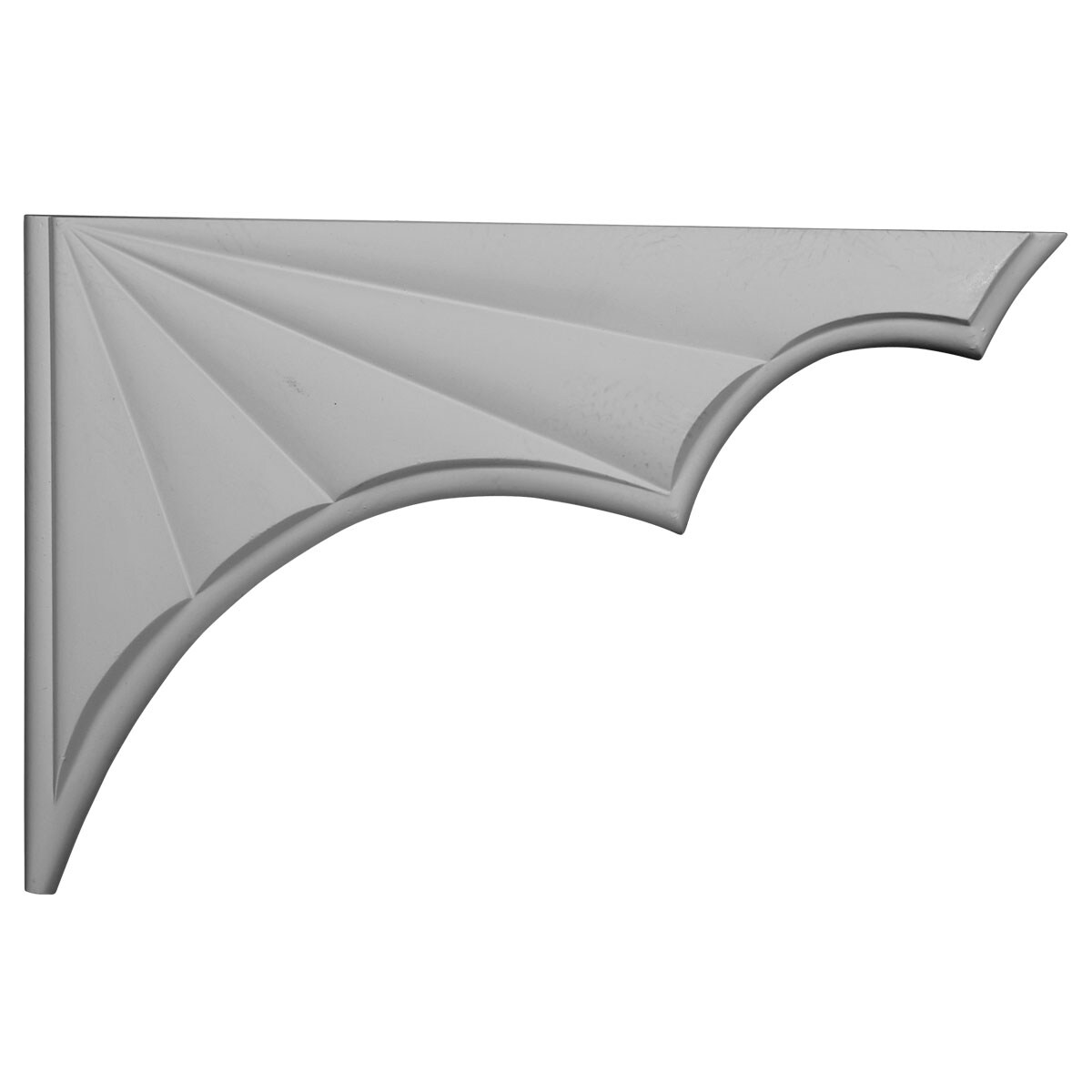 Ekena Millwork SB11X07SA-R Salem 11.25-Inches W x 7.25-Inches H Primed Applique