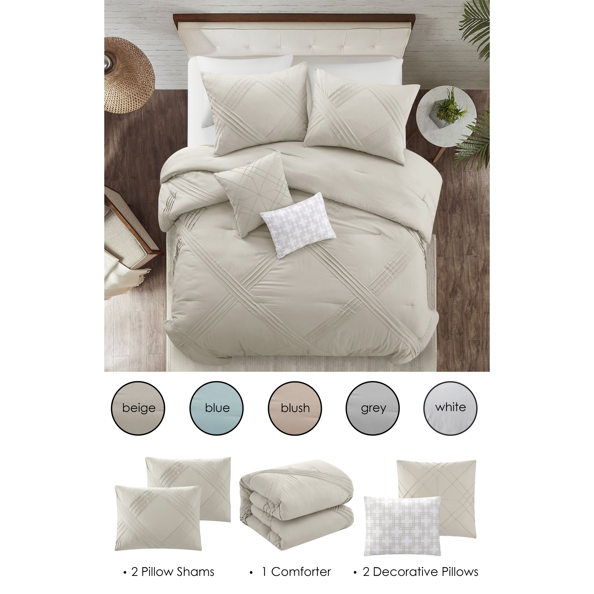 Grace Living GCS371-32BEQ-LS Comforters-And-Bedspreads - View #3