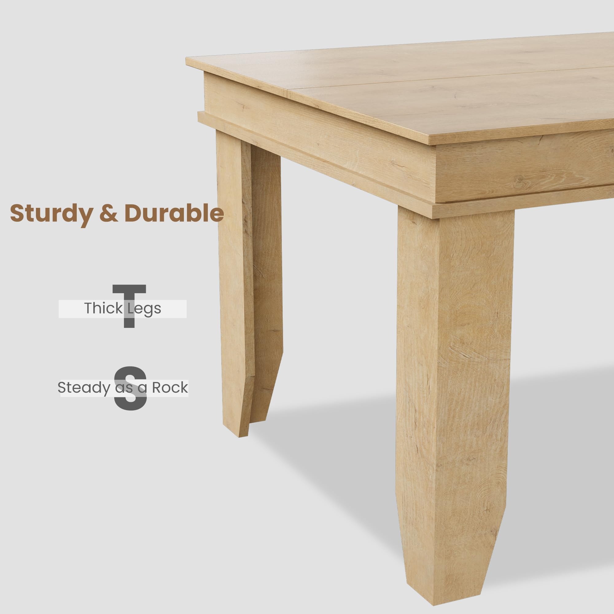 DEXSO CHUJ8F6VOYA03PP Dining-Tables - View #3