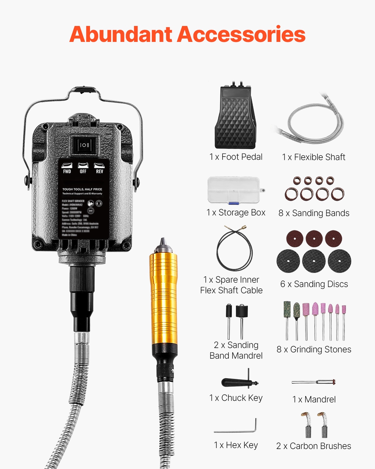 VEVOR SCDDDMJ1200W06726V1 Cordless-Grinders - View #4