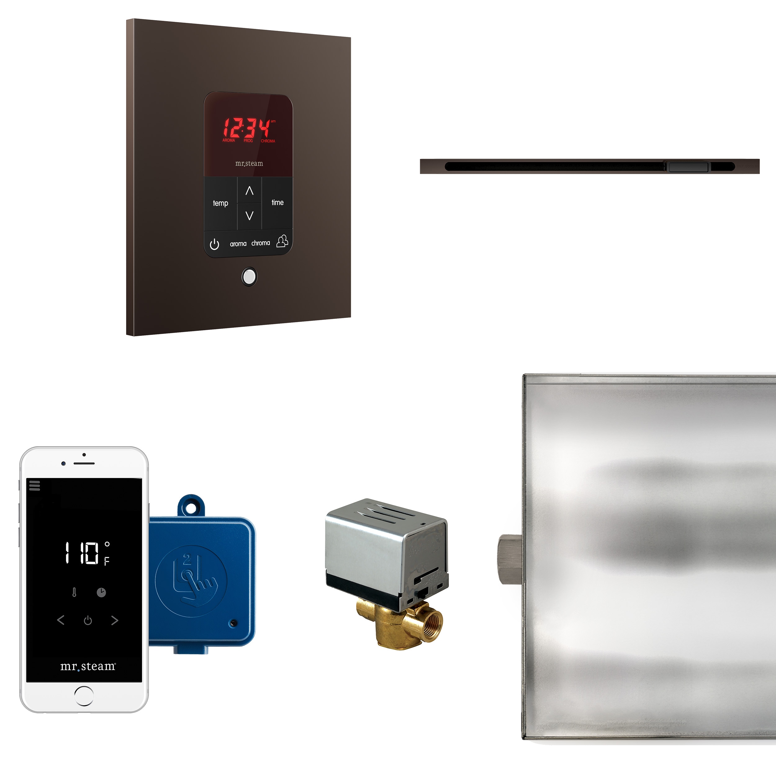 Mr. Steam BTLRL1SORB 120-Watt Oil Rubbed Bronze Steam generator control kit