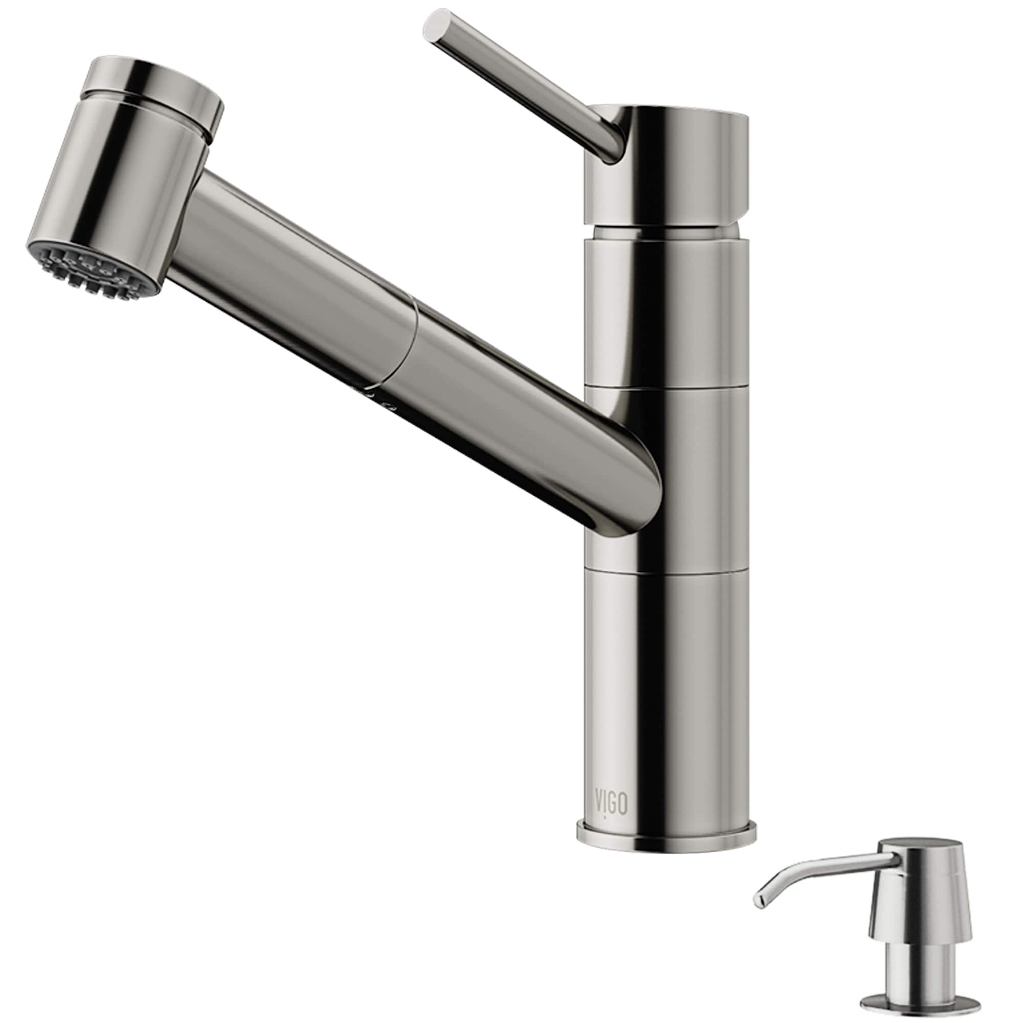 Vigo Single Handle Pull Out Sprayer Kitchen Faucet Things In The Kitchen