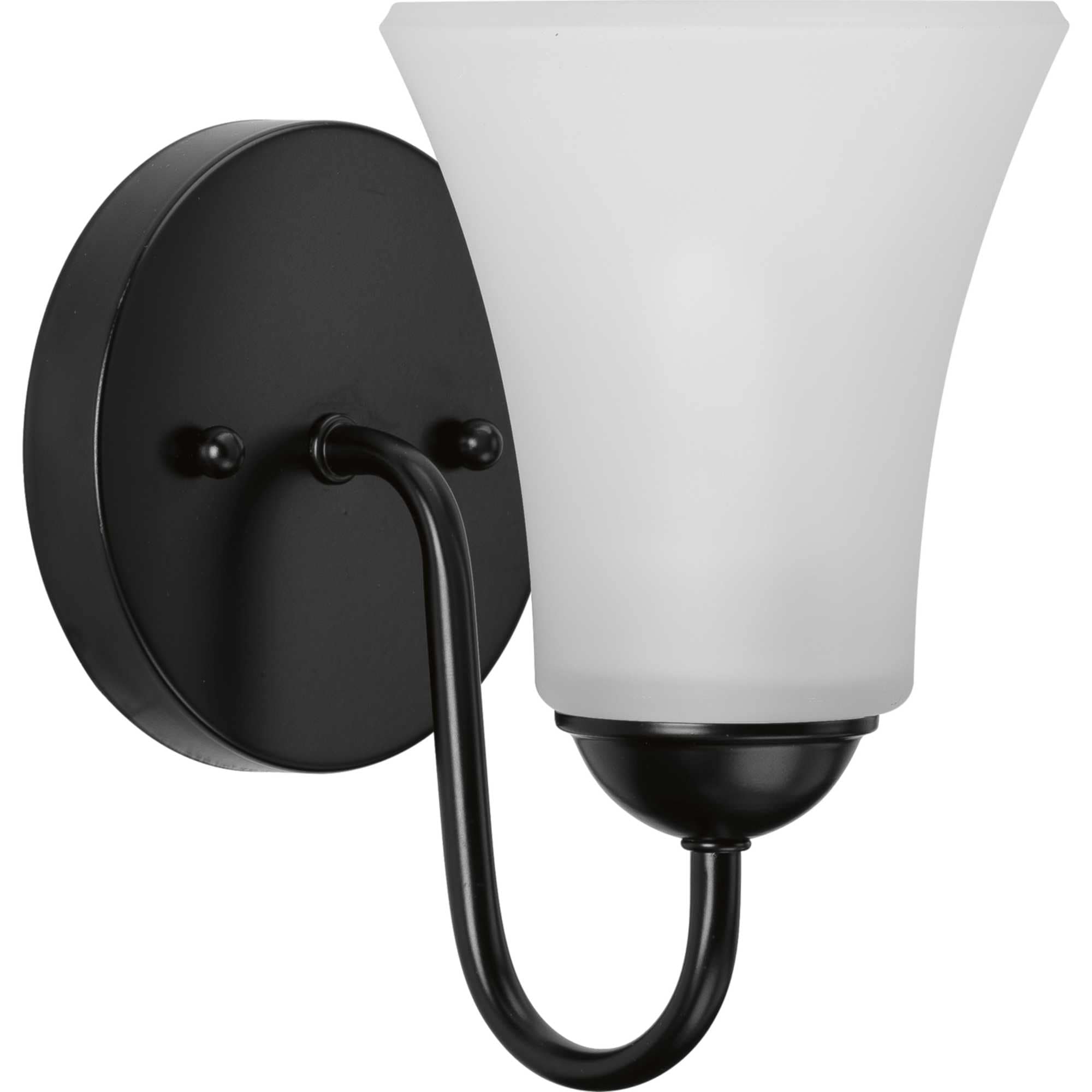 Progress Lighting P300233-031 Classic 5-in 1 -Light Matte Black Traditional Vanity light