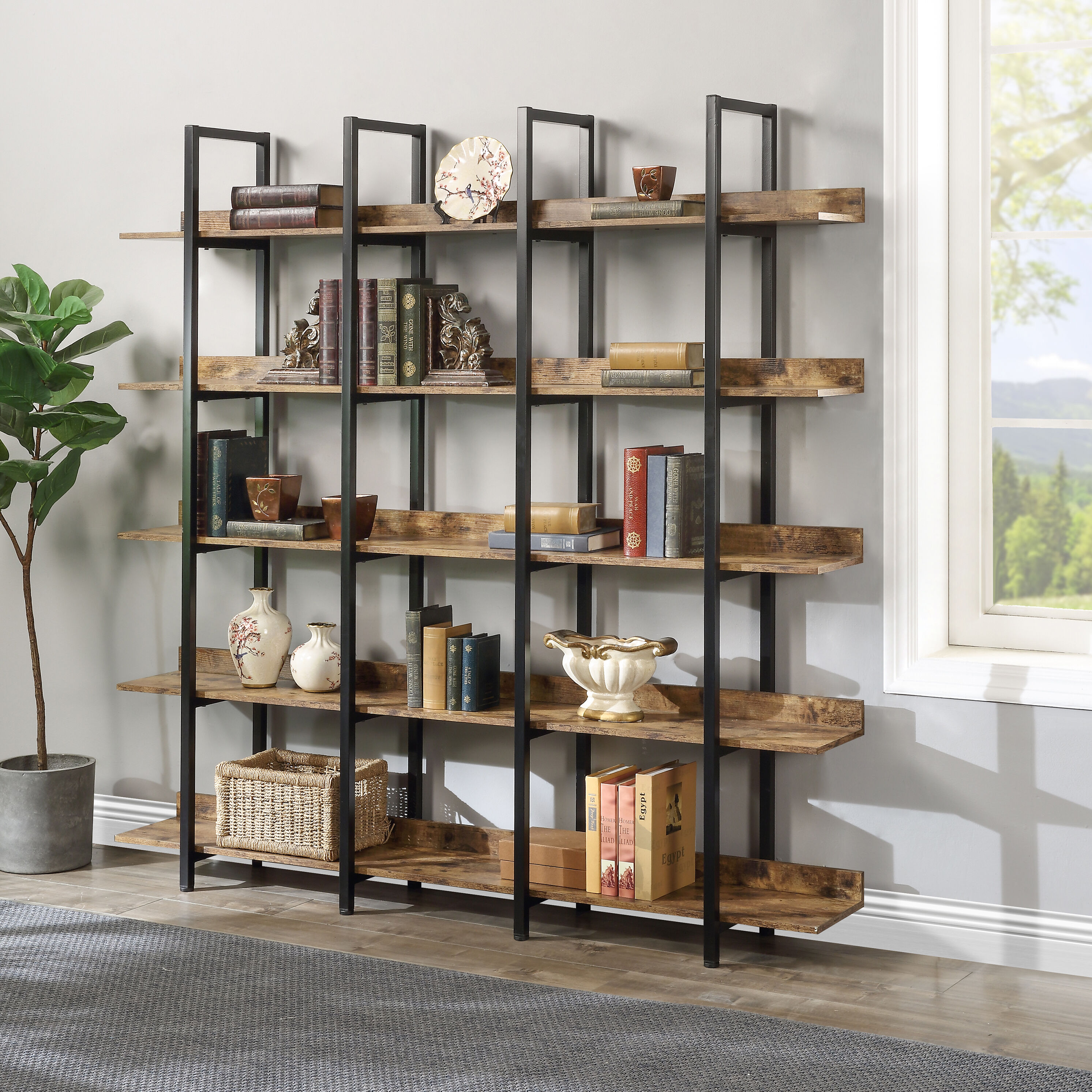 Kahomvis SL-QPWF-6AAT bookcases - View #12
