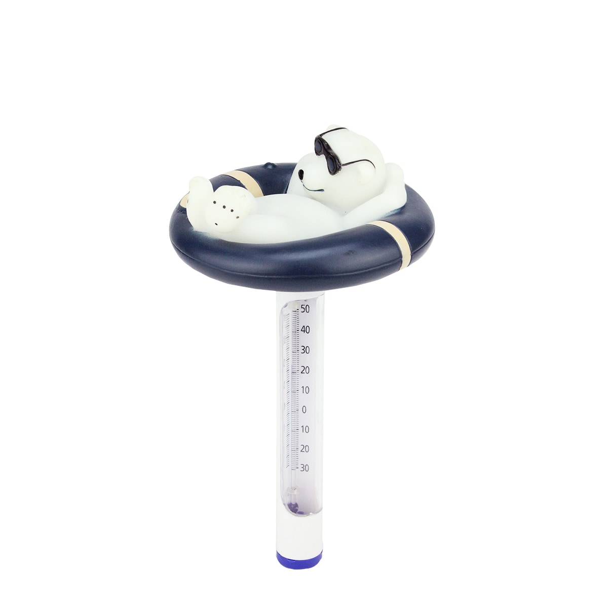 Floating Pool Thermometer White Bear Outdoor And Indoor Swimming Pools1ML
