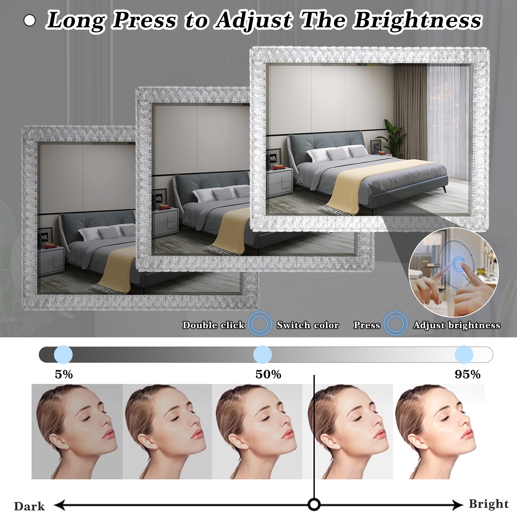 LIVIZA GIZ-LCD3528 Decor-Mirrors - View #5