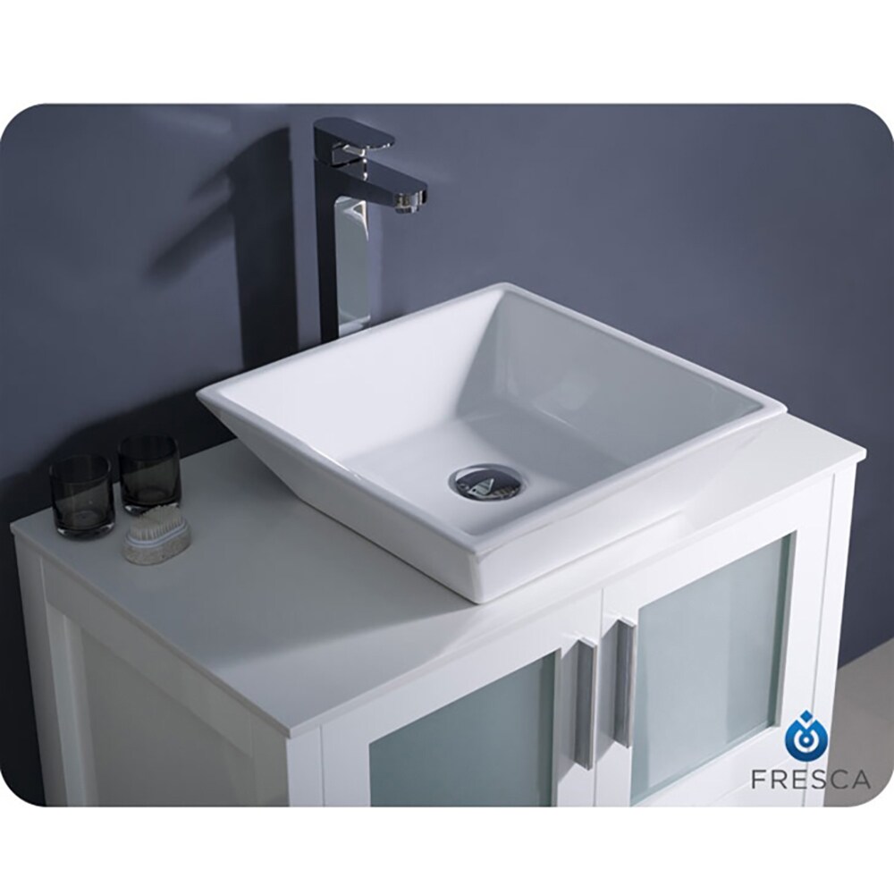 Fresca FCB6230WH-CWH-V Bath-Vanity-Combo - View #11