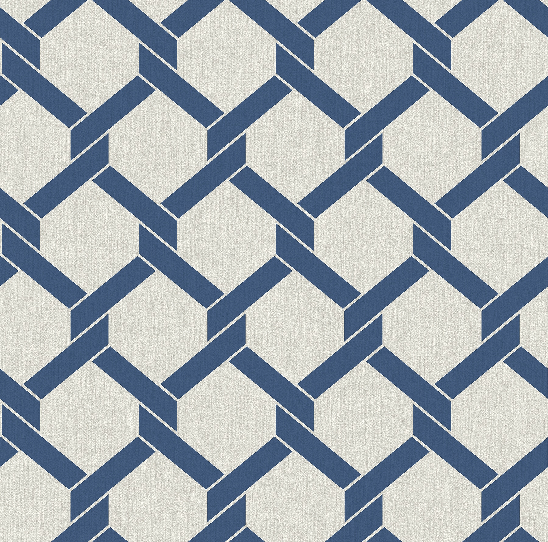 A-Street Prints 2971-86308 Dimensions 60.8-Sq. Feet Blue Vinyl Textured Geometric 3D Unpasted Wallpaper