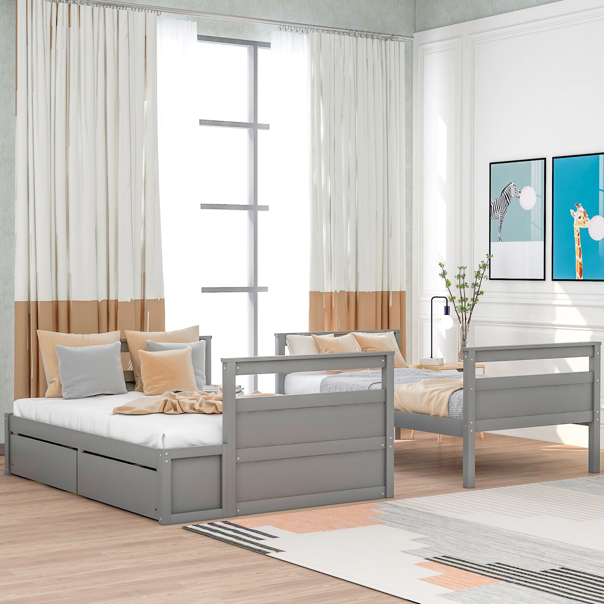 LUXEYARD DS-X-311BED166 Bunk-Beds - View #2