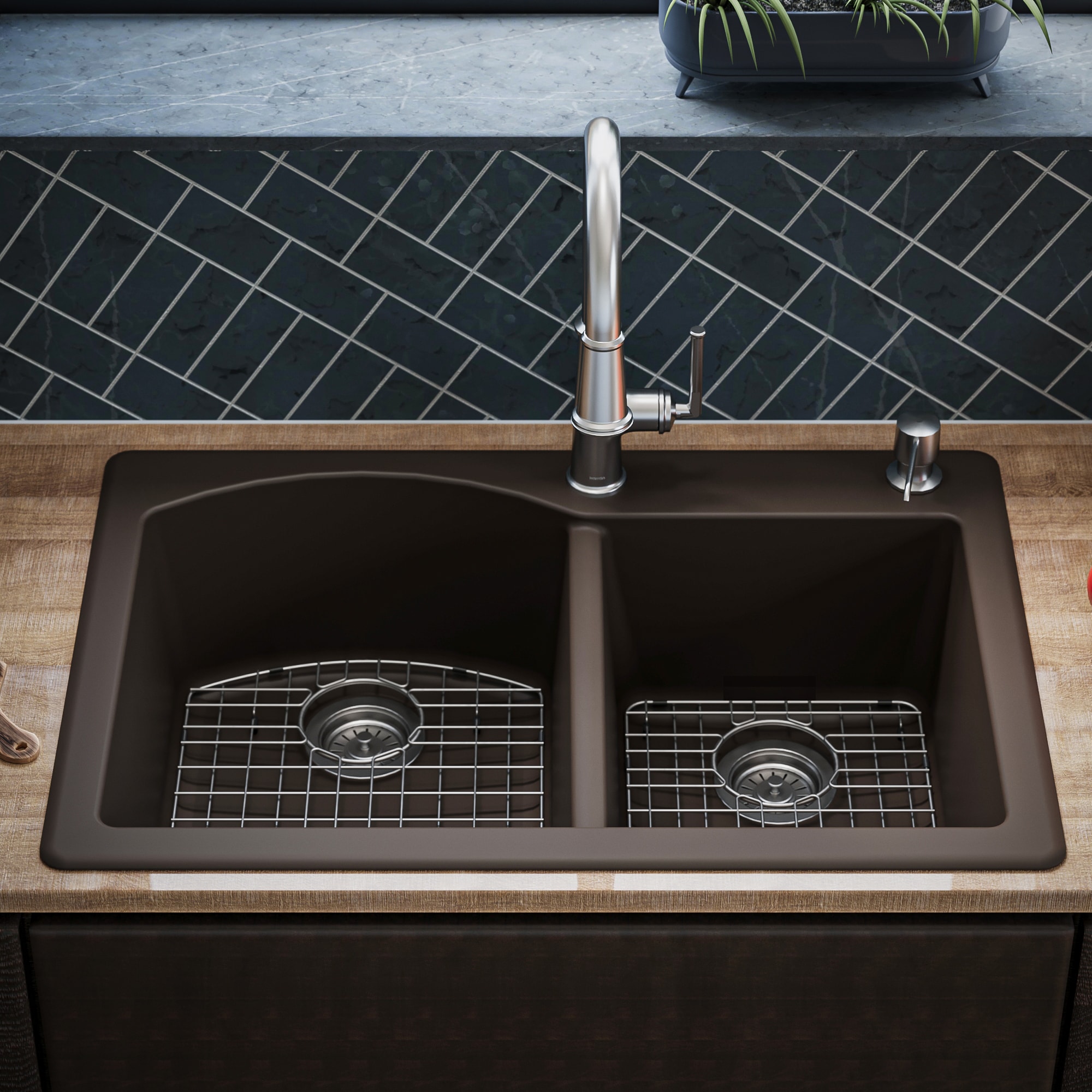Karran QT-610-BR-PK1 Kitchen-Sinks - View #14