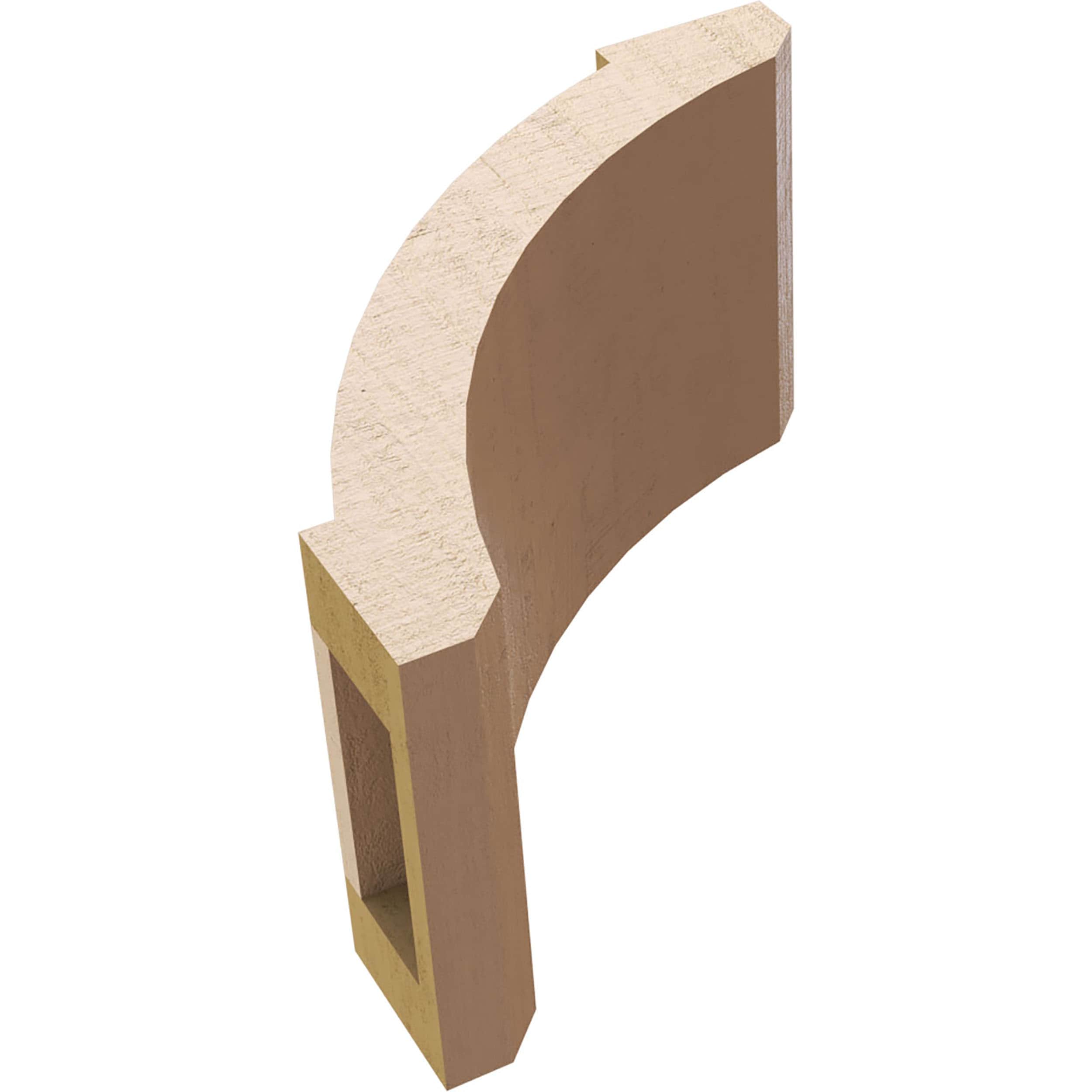Ekena Millwork BRCUR05X08X08LFTRCPR braces - View #13