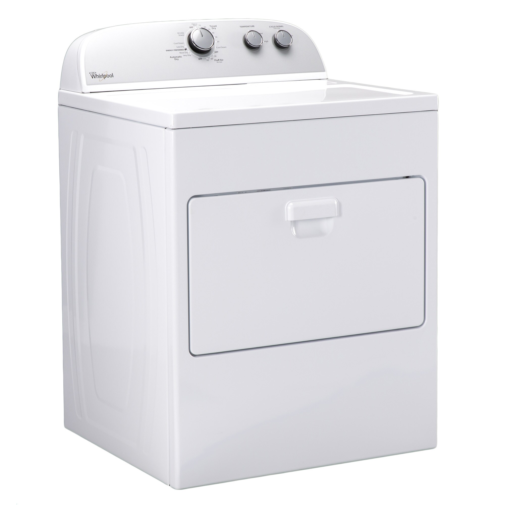 Whirlpool 7.0 Cu. Ft. 120 Volt White Gas Vented Dryer With AutoDry  WGD4616FW for sale online