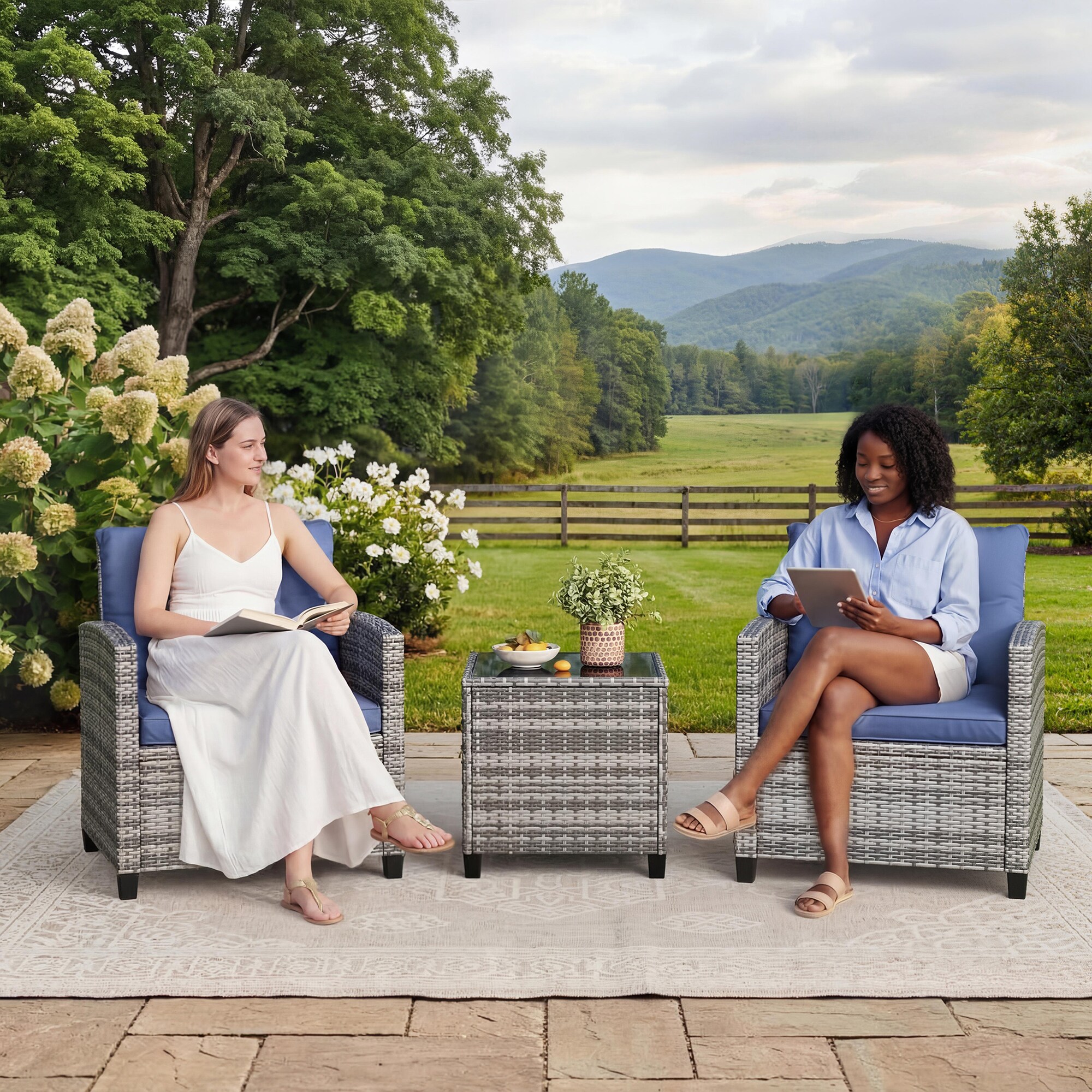 DEXSO CTQMUIXBD5T0AZ7 Patio-Conversation-Sets - View #6