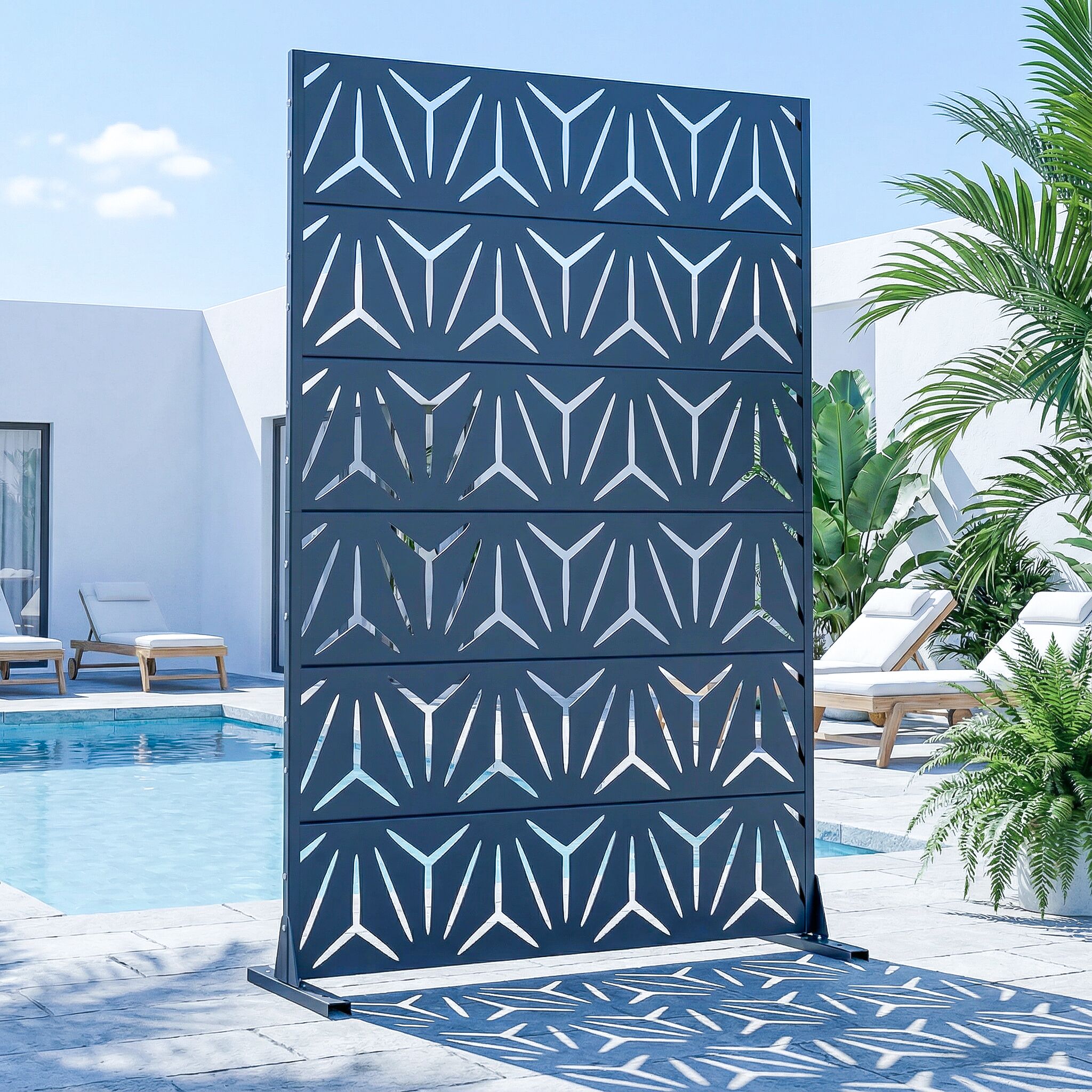 Wooakway L20609-604A24 Outdoor-Privacy-Screen - View #2