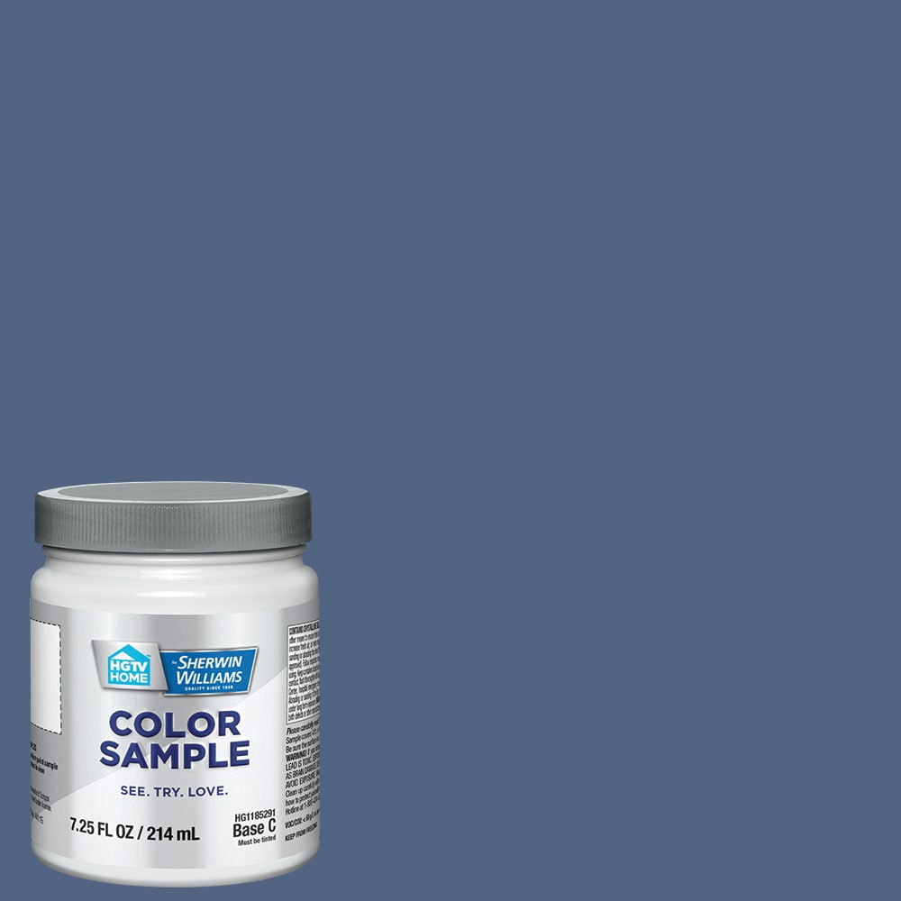 HGTV HOME by Sherwin-Williams Grand Luxe Blue HGSW2392 Paint Sample ...