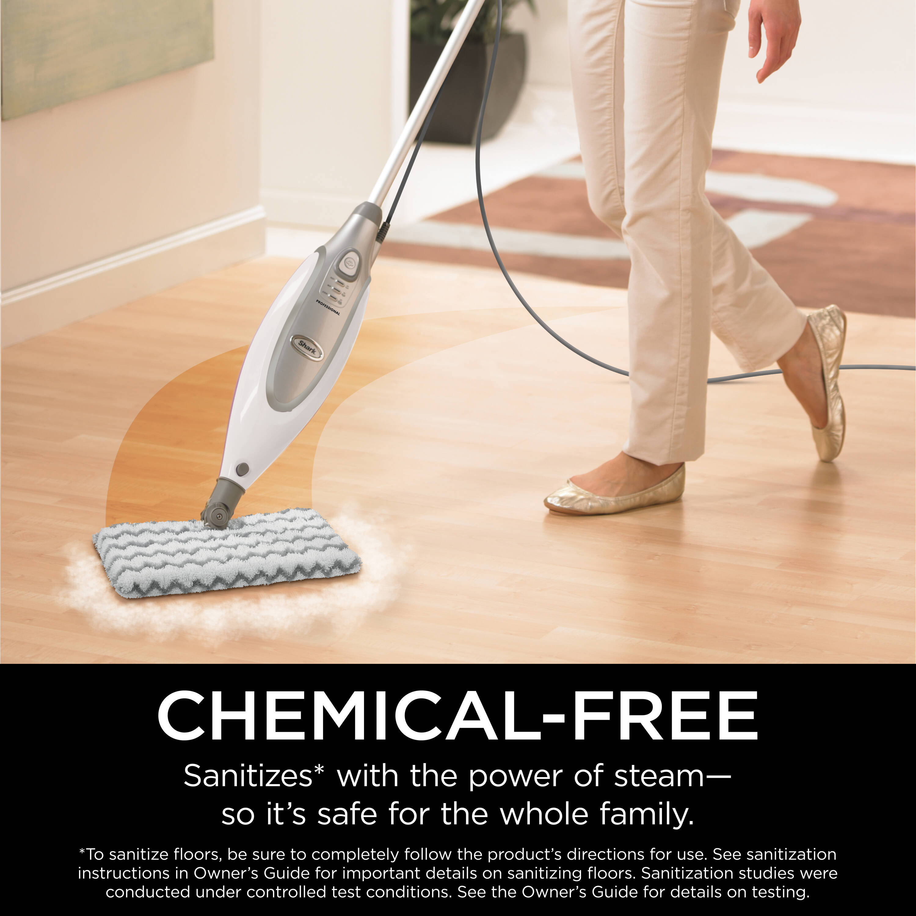 Shark Steam Mop for deep cleaning and sanitizing hard floors