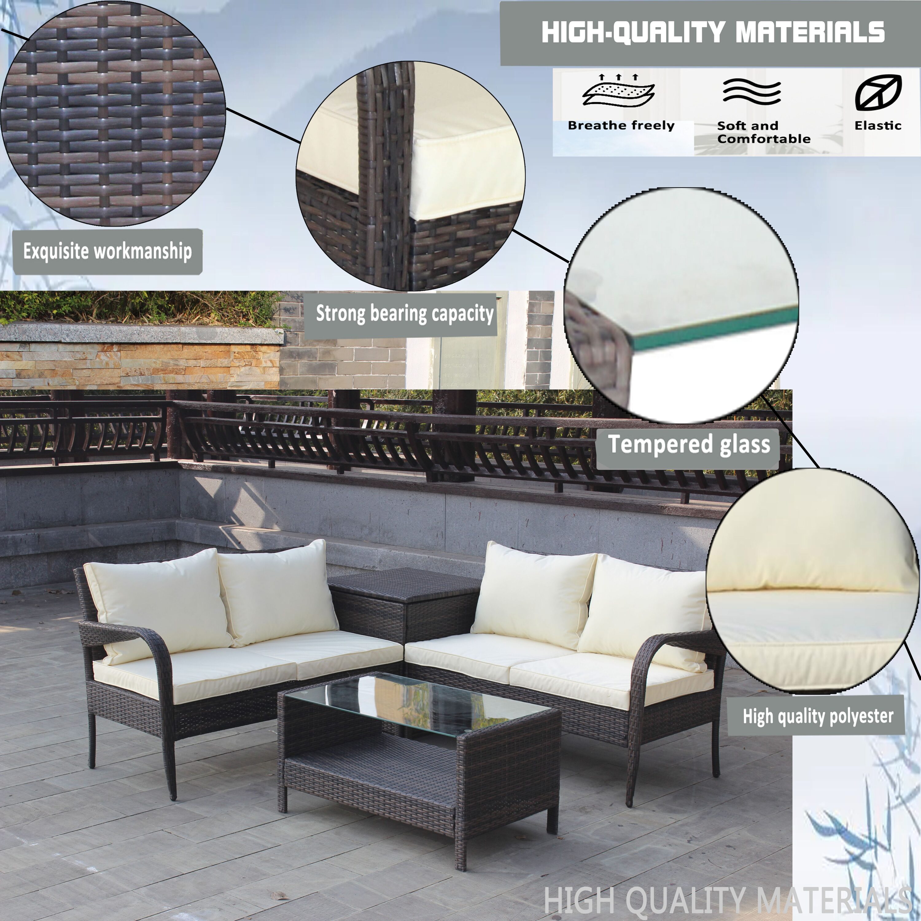 Maocao Hoom MZH9S00010 Patio-Sofas-Daybeds - View #2