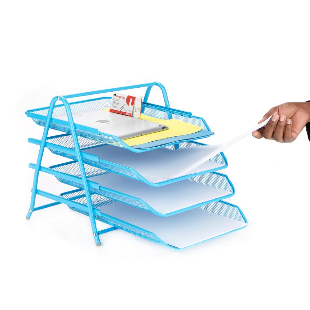 Mind Reader 4TPAPER-BLU Desktop-Organizers - View #2