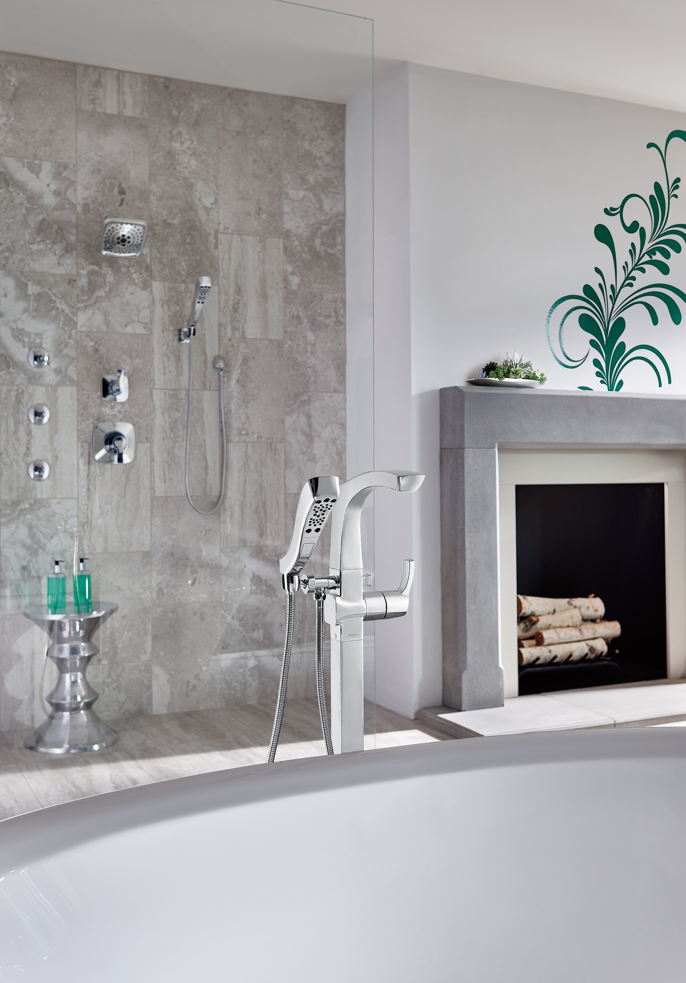 Delta SH5002-PR Shower-Tub-Jets - View #8
