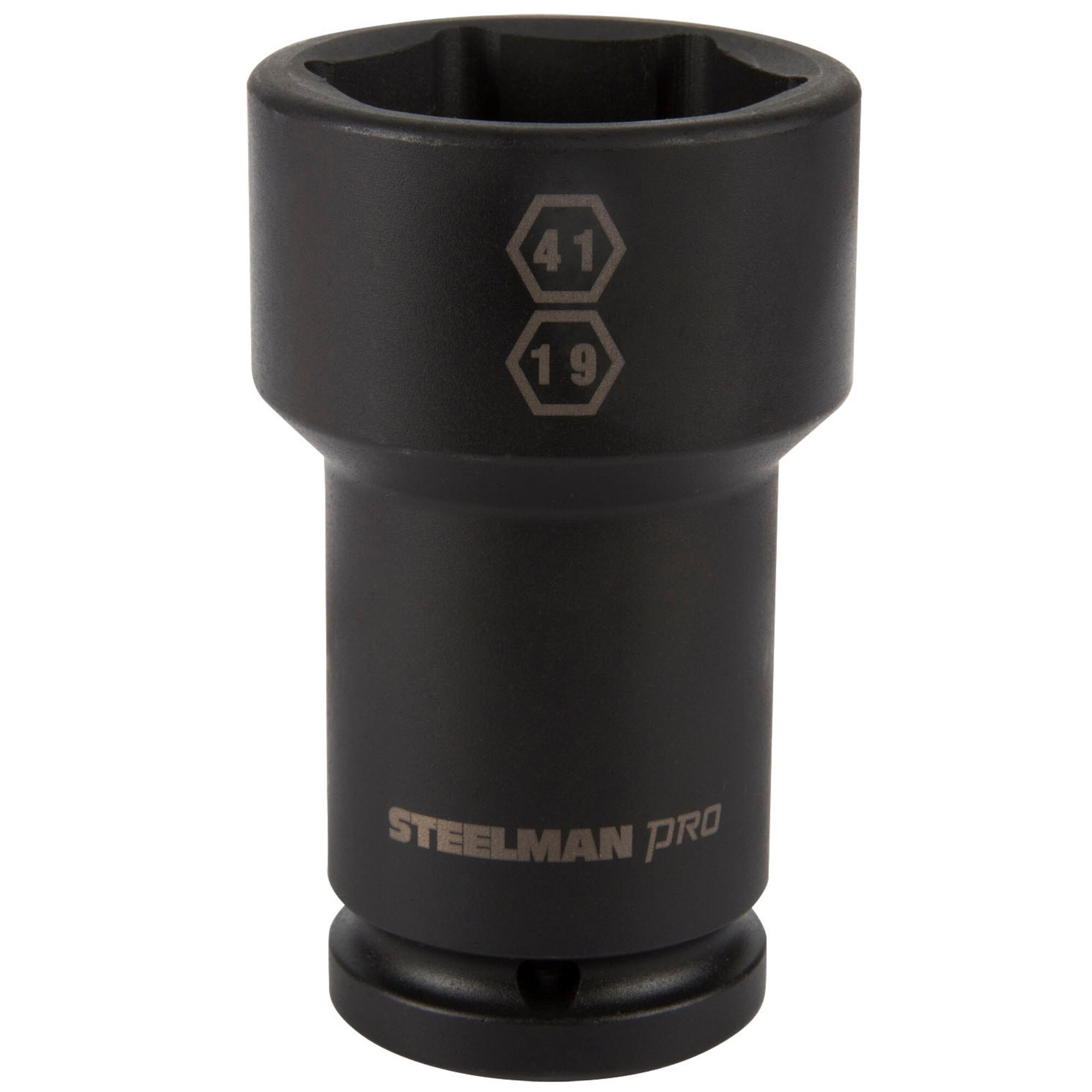 STEELMAN 79329 Metric 3/4-in Drive 19Mm;41Mm 4-point;6-point Impact Socket
